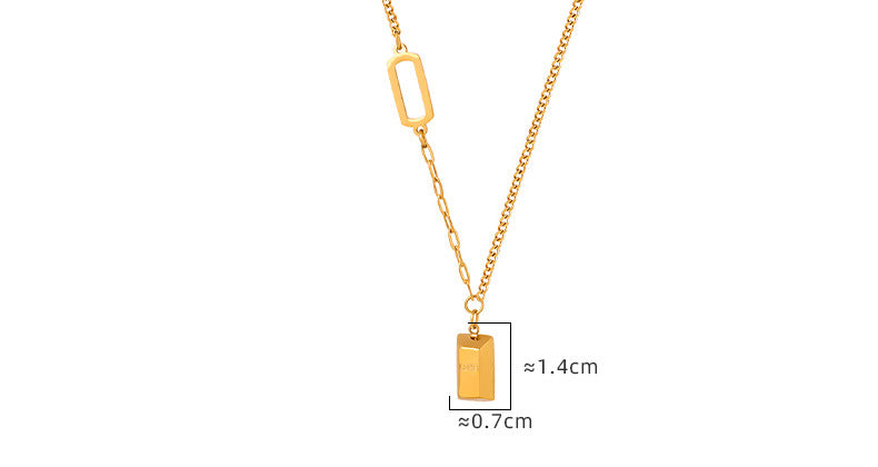 Love Tag Pendant Necklace