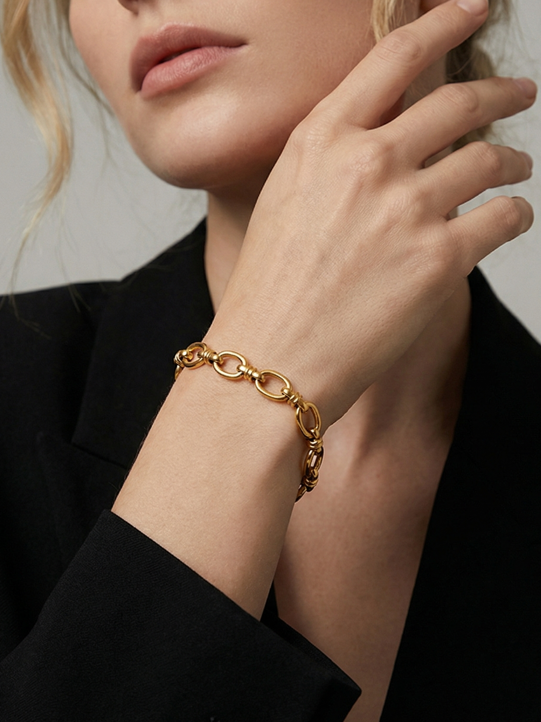 Oval Link Chain Bracelet