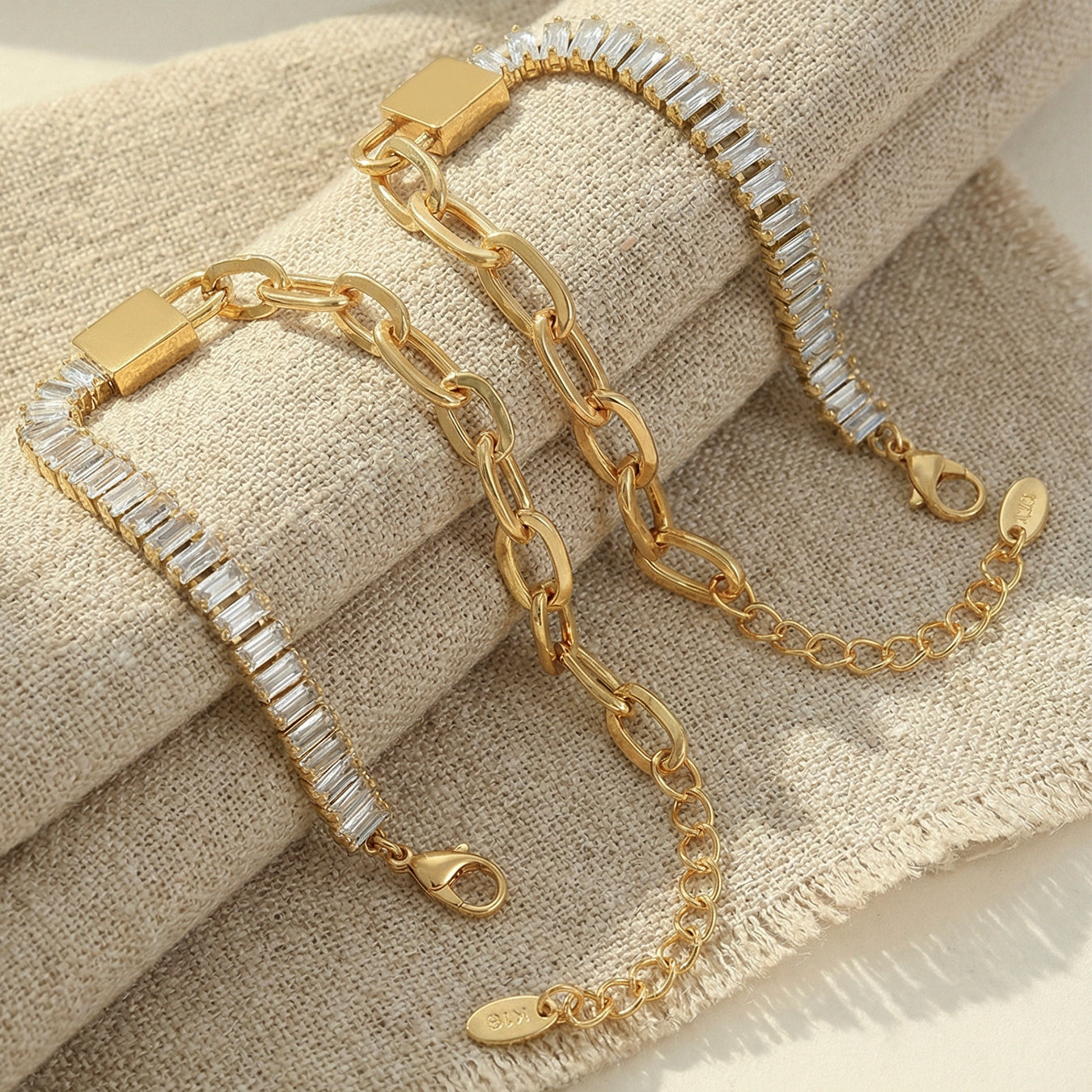 Zircon Link Bracelet