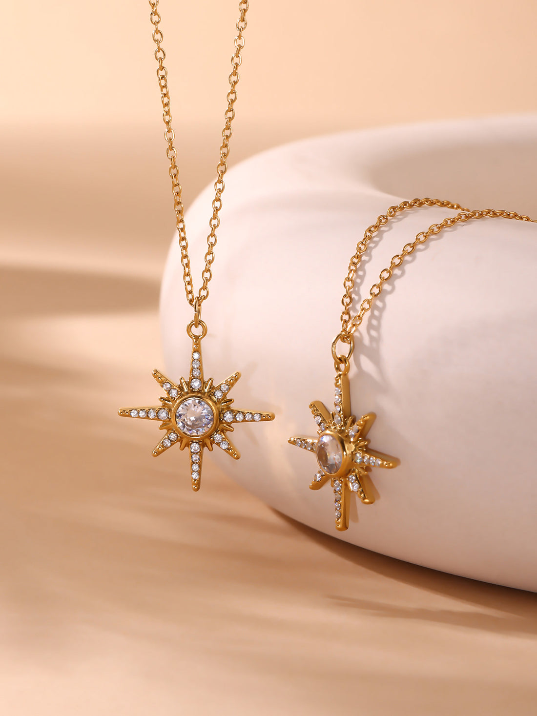 Golden Celestial Necklaces — Choose Your Style