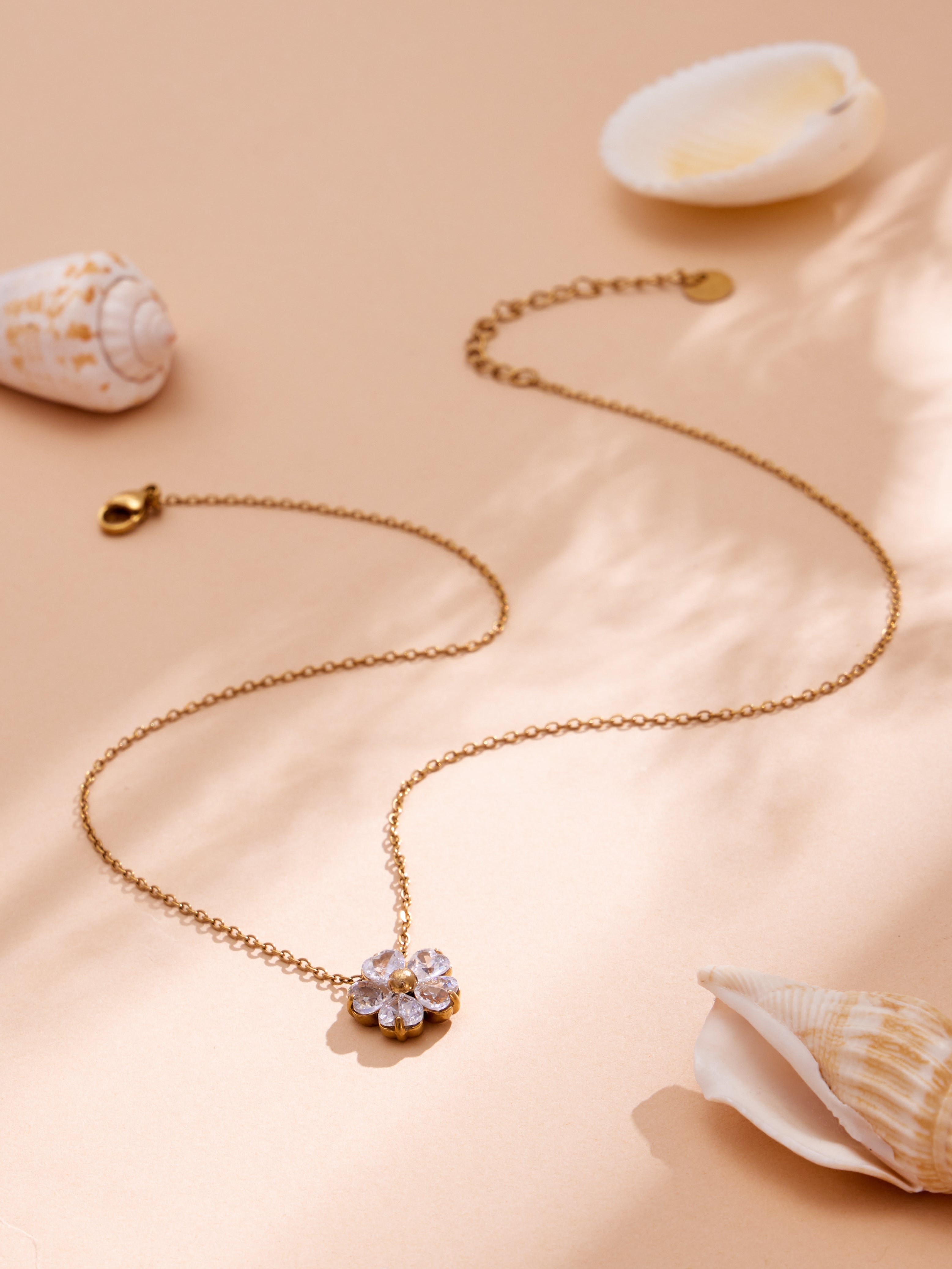 Crystal Flower Jewelry — Choose Your Piece