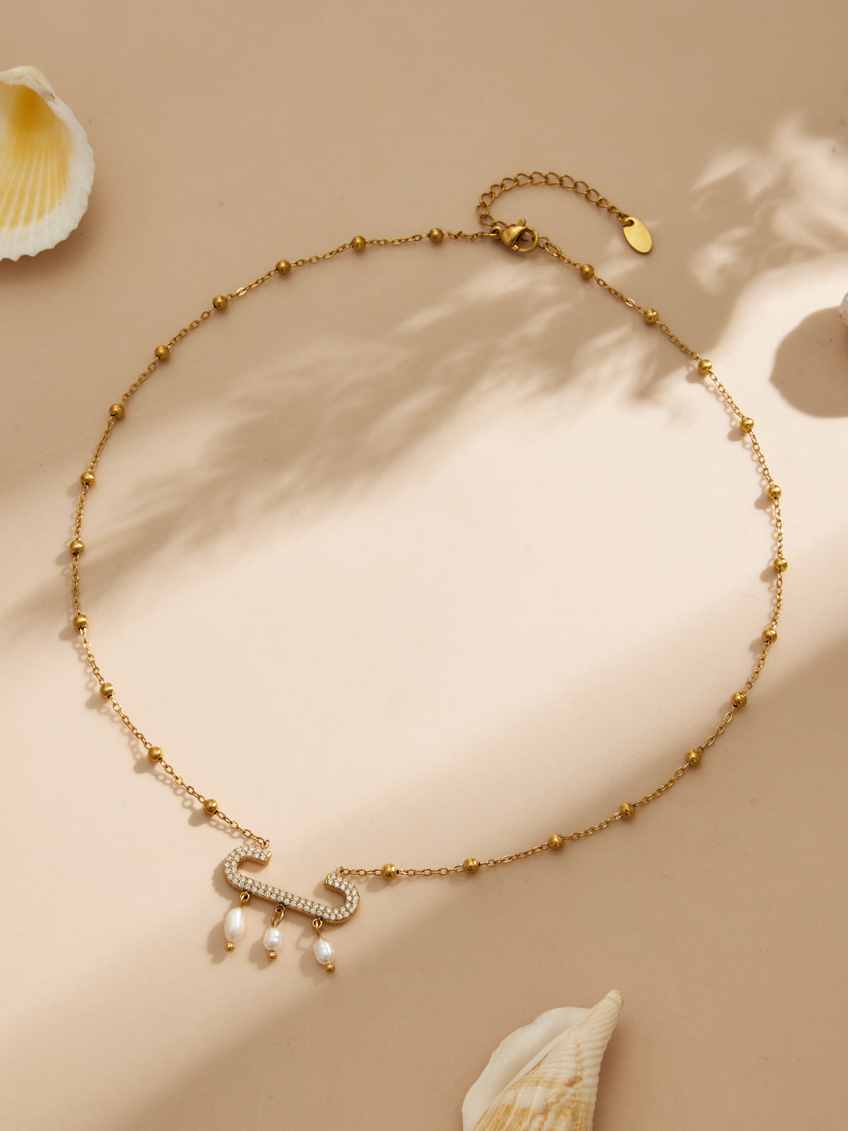 Crystal Safety Pin Necklace — Choose Your Style