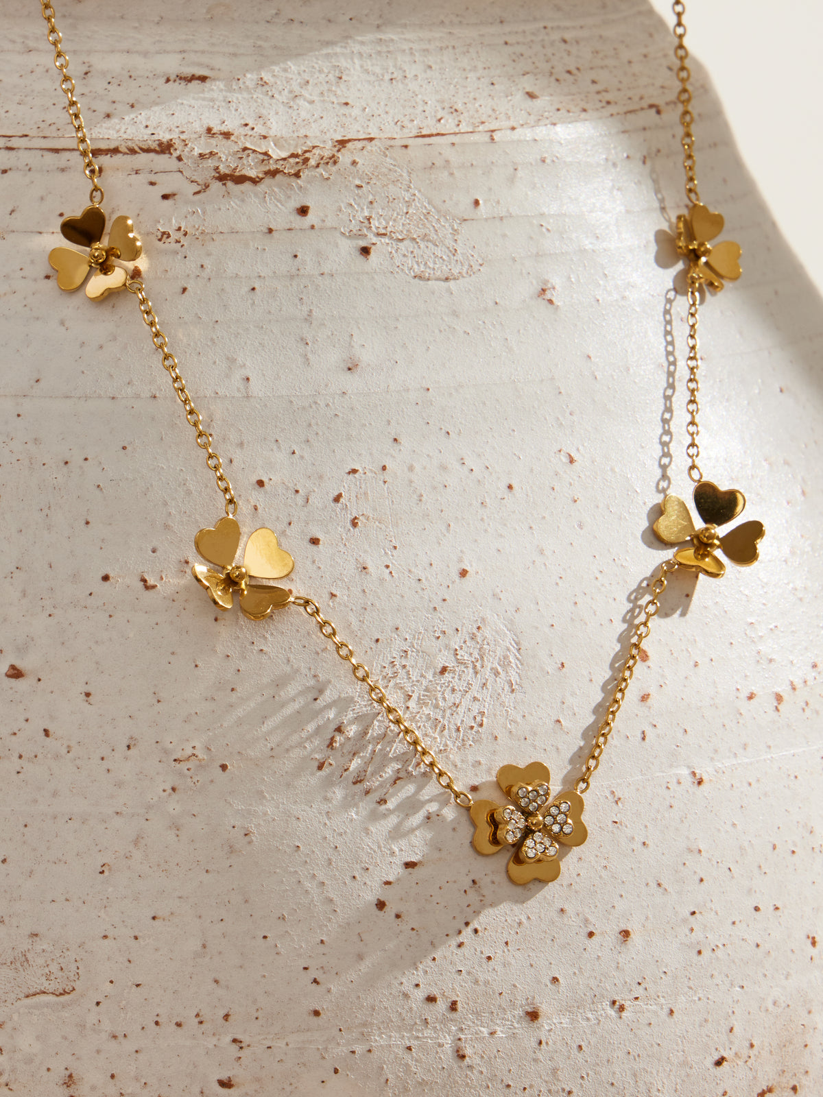 Four-Leaf Clover Jewelry — Choose Your Piece