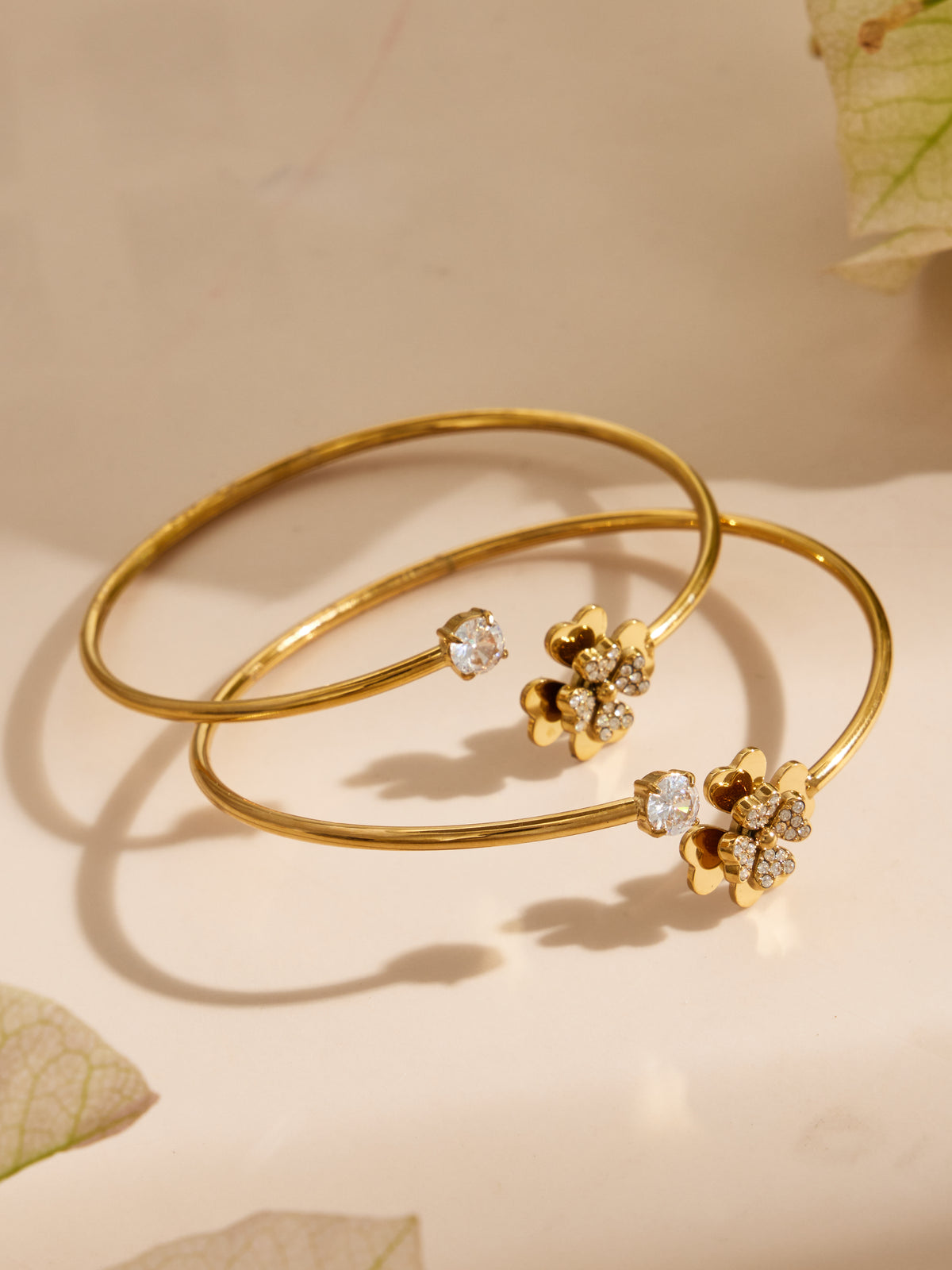 Four-Leaf Clover Jewelry — Choose Your Piece