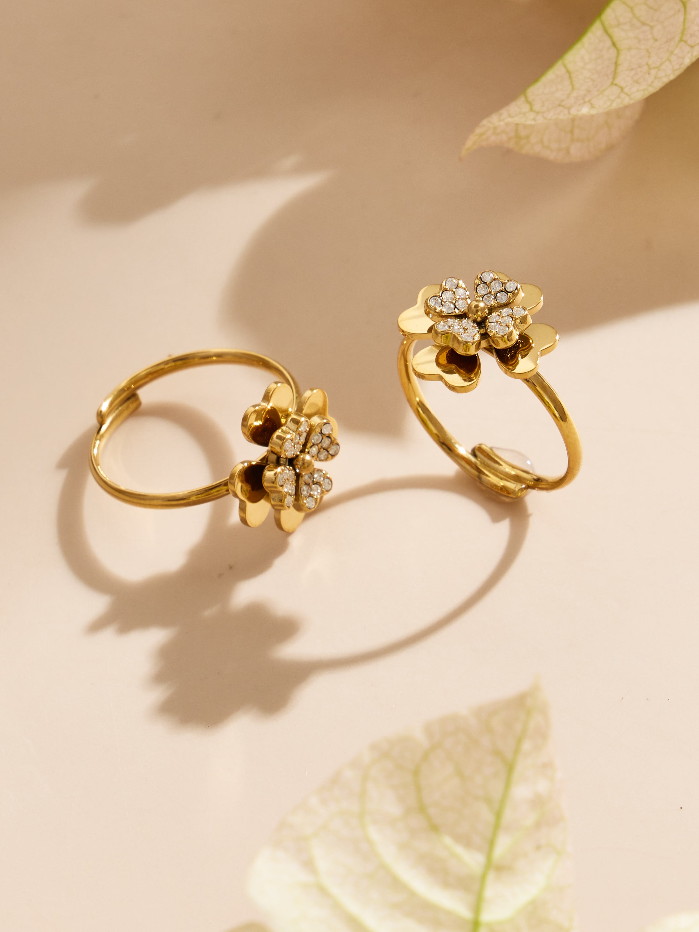 Four-Leaf Clover Jewelry — Choose Your Piece
