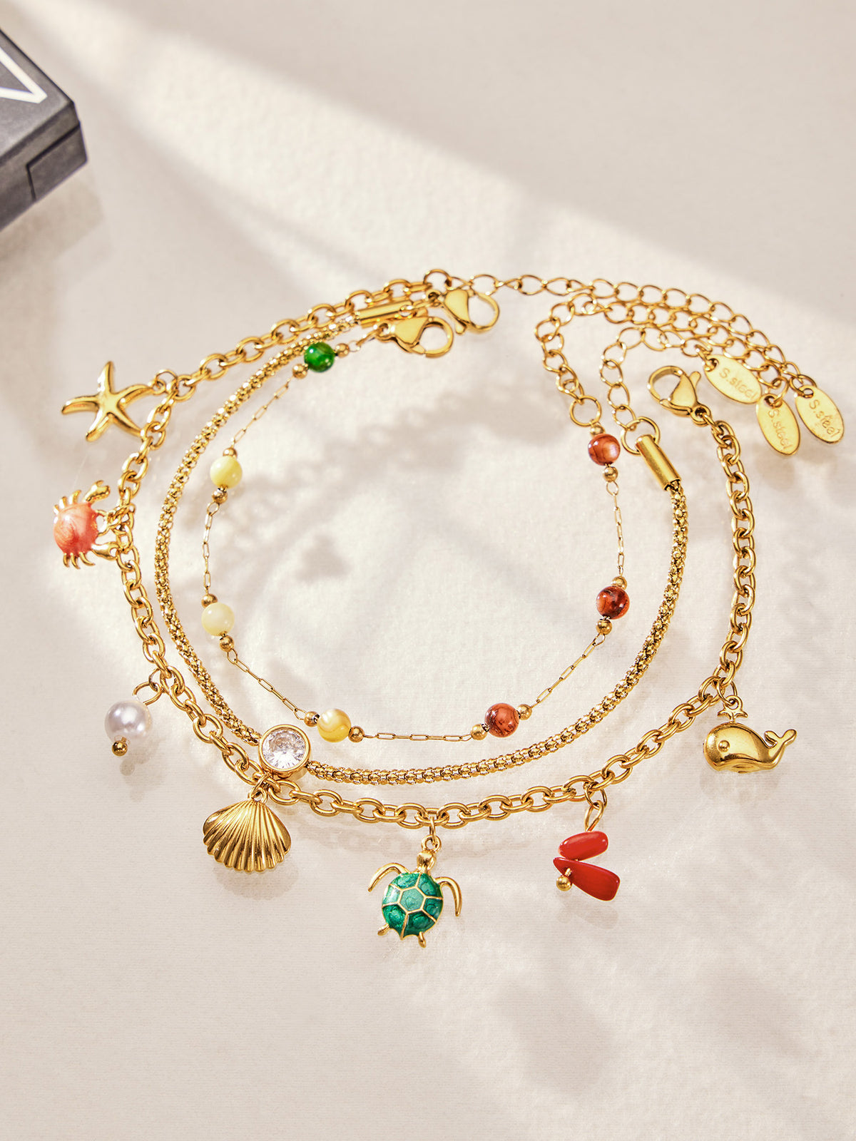 Ocean Wonders Necklace & Bracelet Set