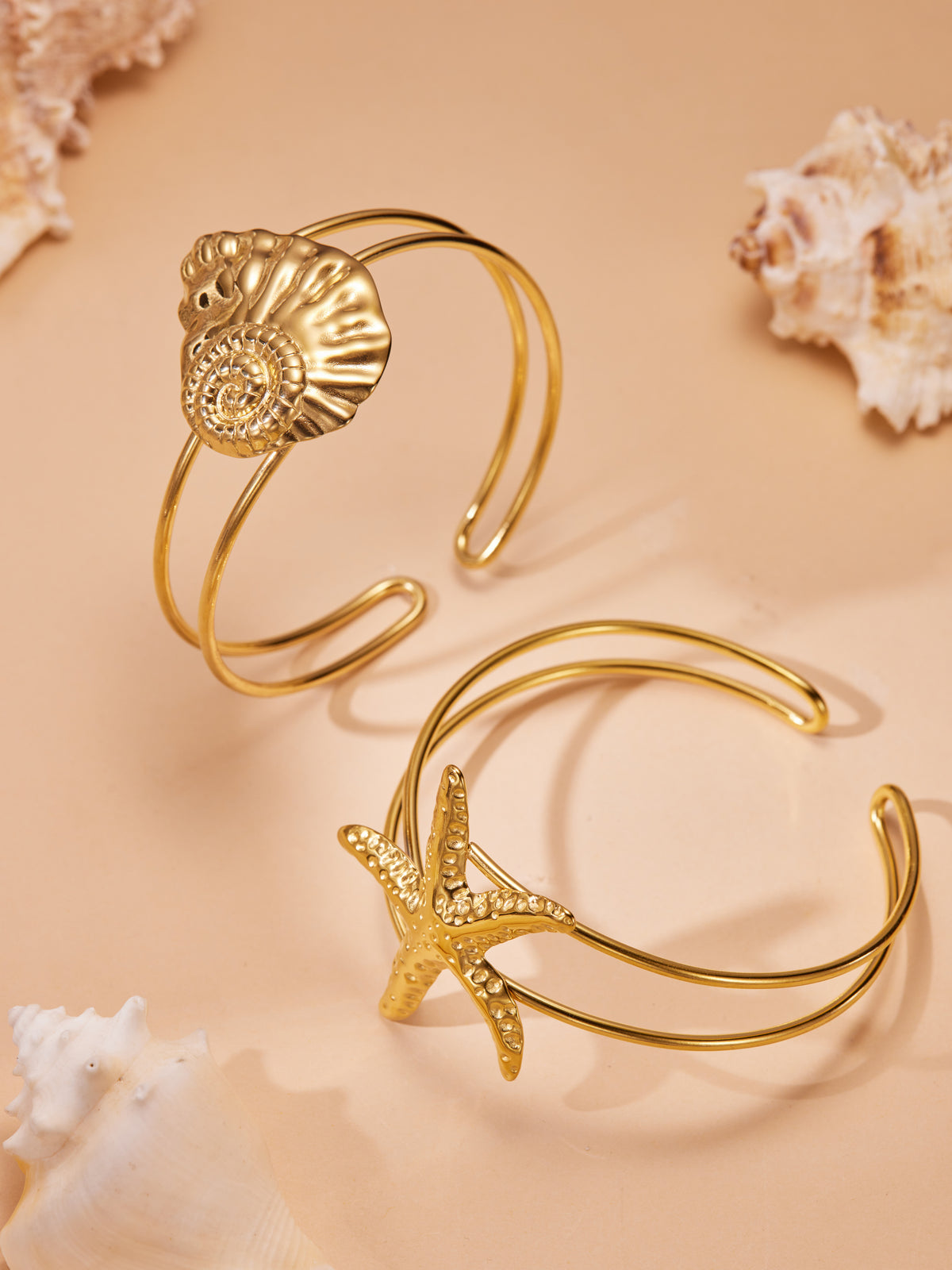 OVIAZEN ocean-inspired gold jewelry collection