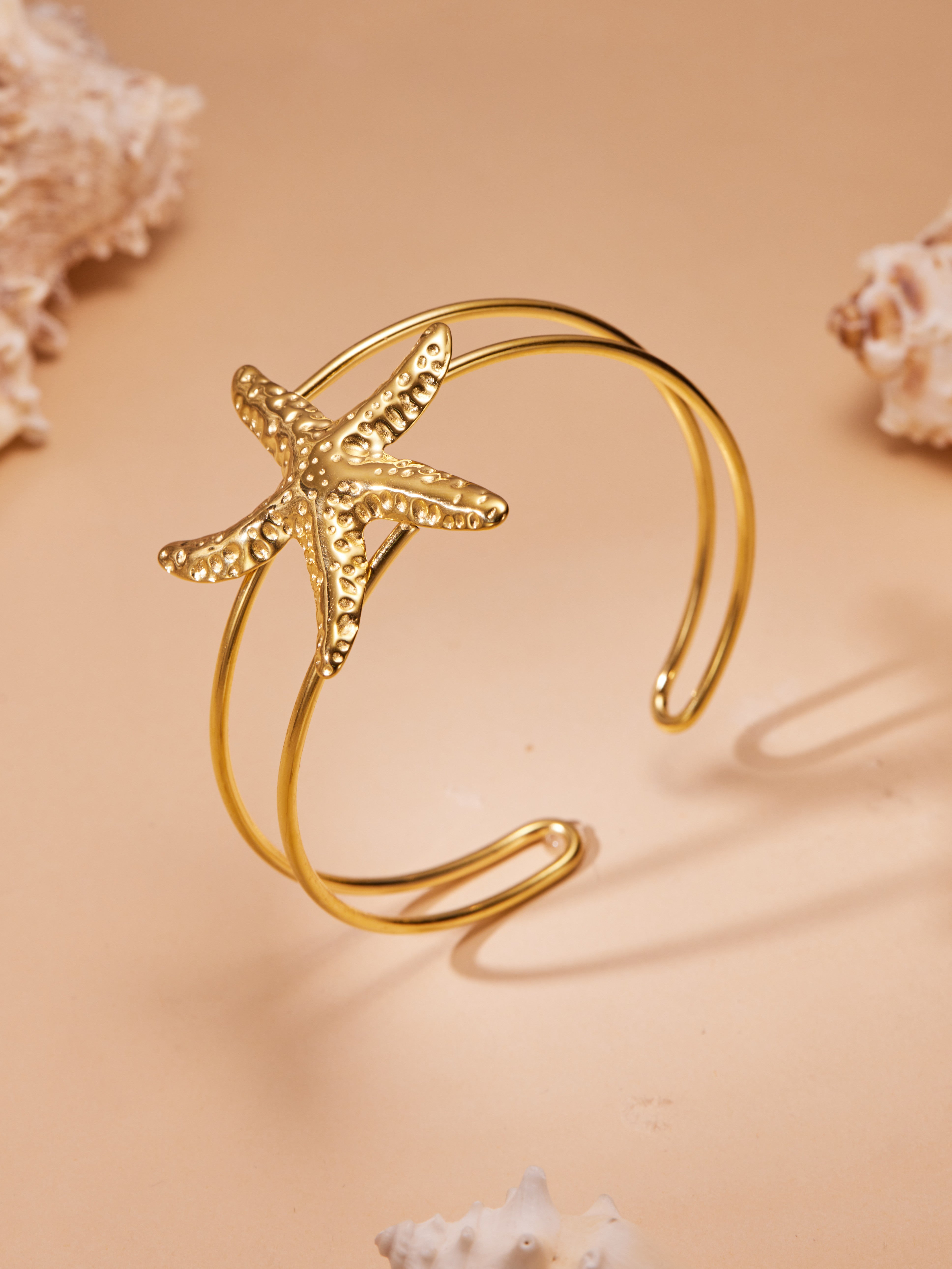 Ocean Sculptural Cuff Bracelet
