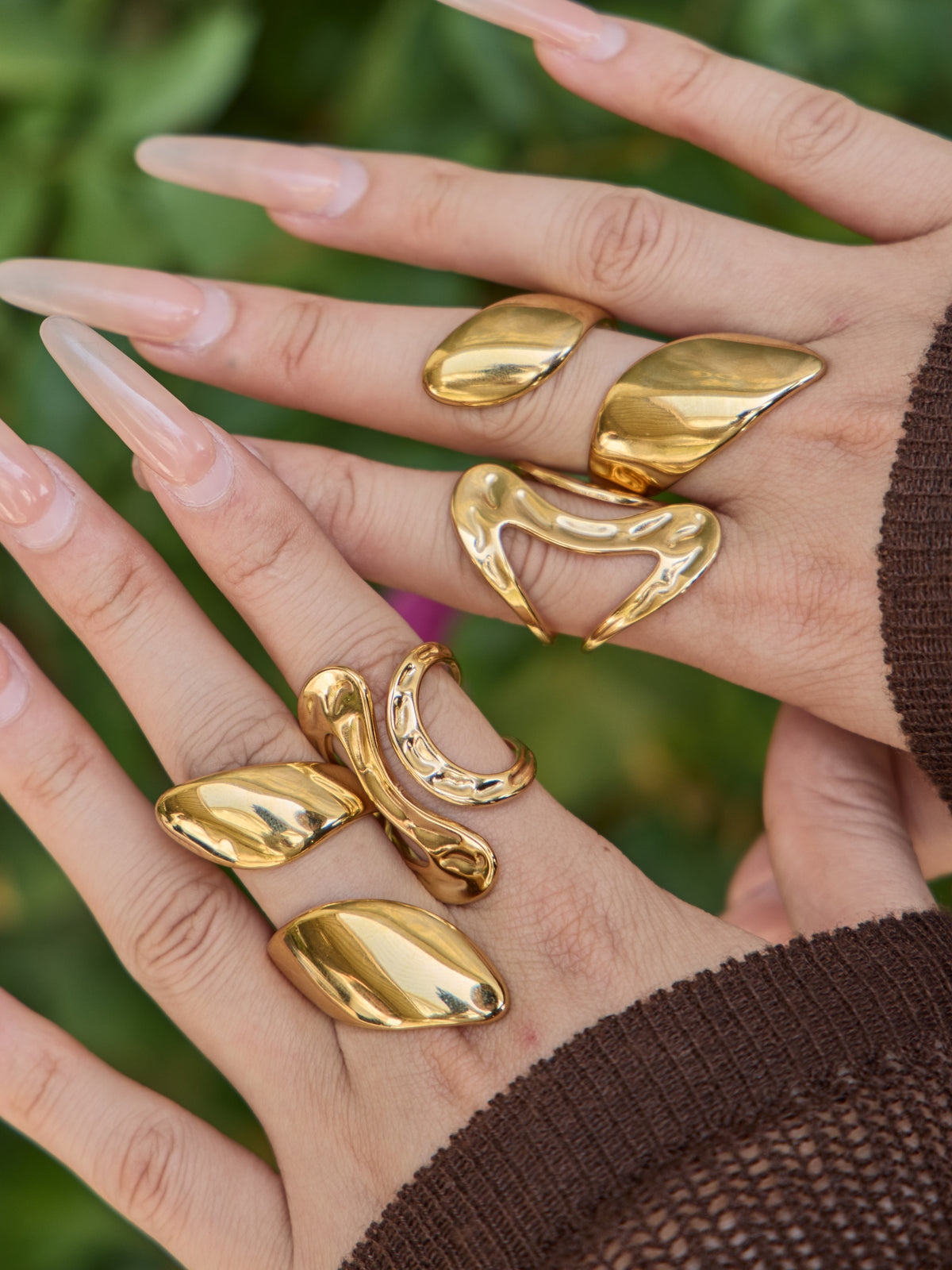 Sculptural Statement Ring — Choose Your Style