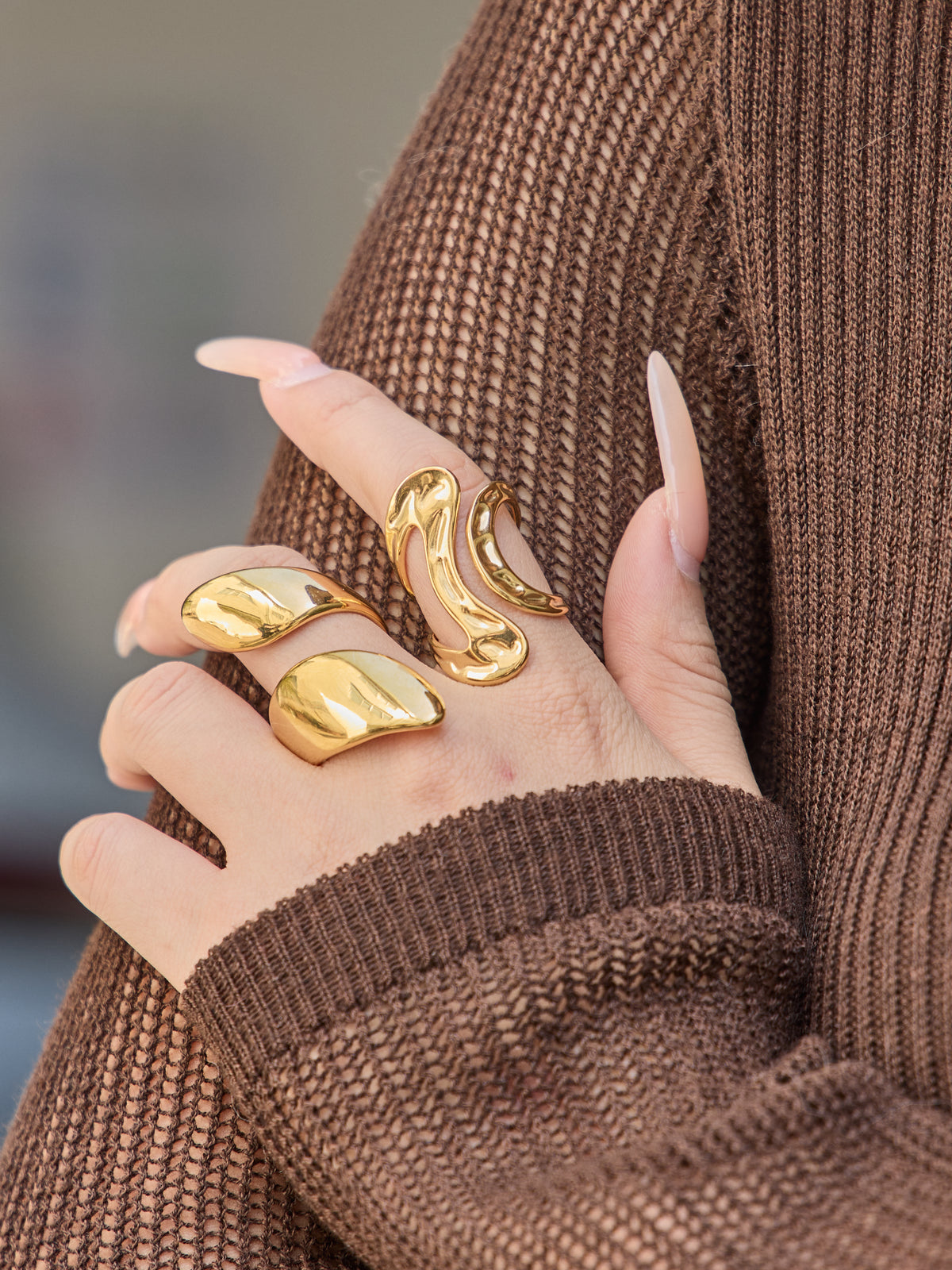 Sculptural Statement Ring — Choose Your Style