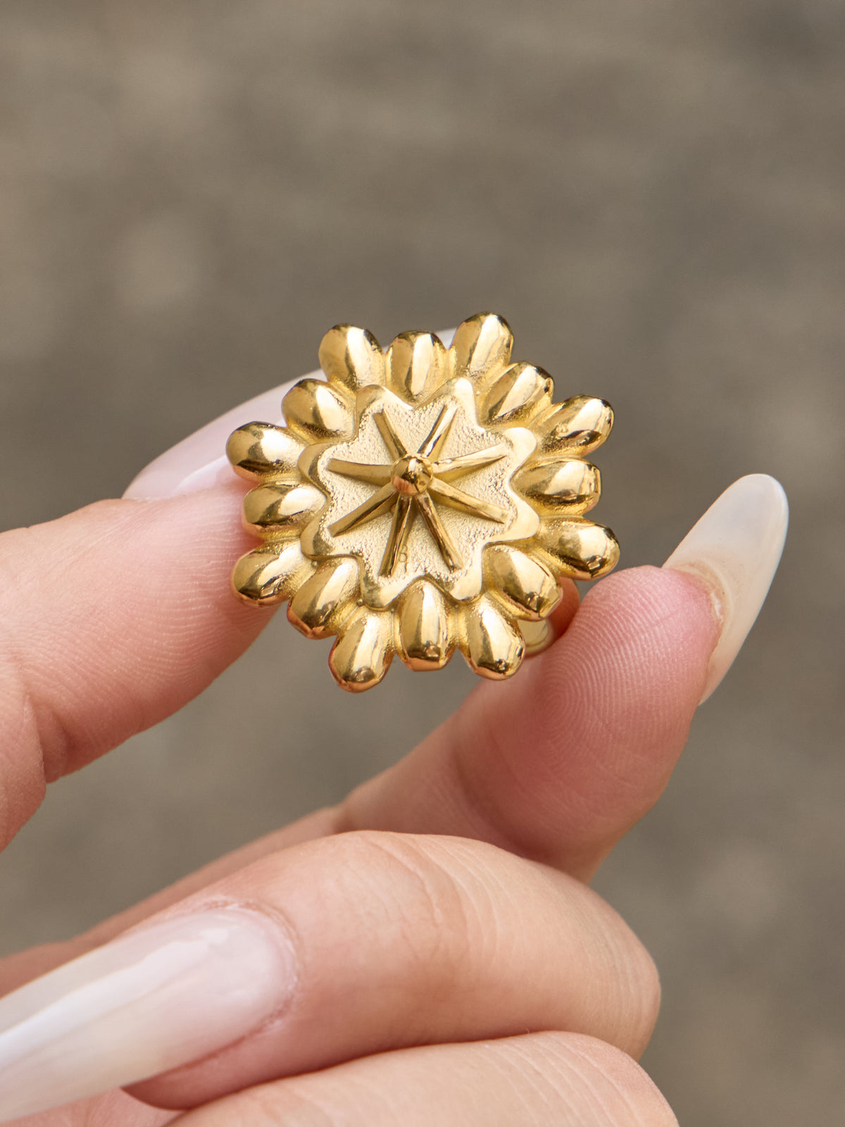 Sculpted Garden Statement Rings — Choose Your Style