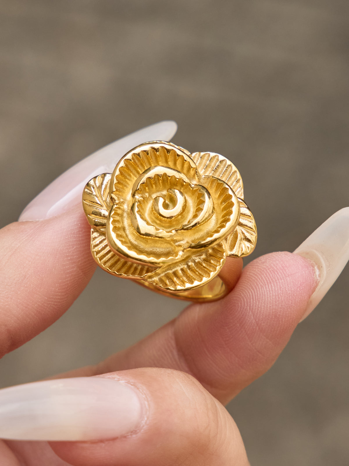 Sculpted Garden Statement Rings — Choose Your Style