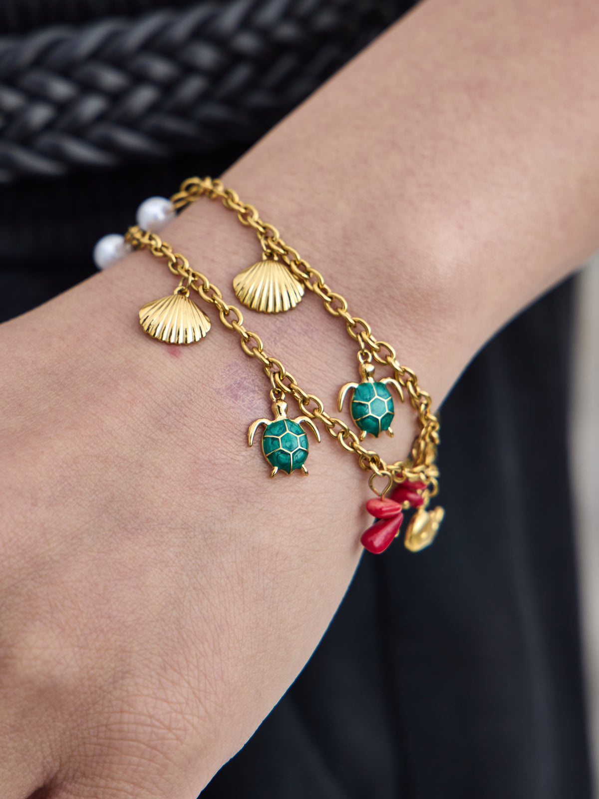 Ocean Wonders Necklace & Bracelet Set