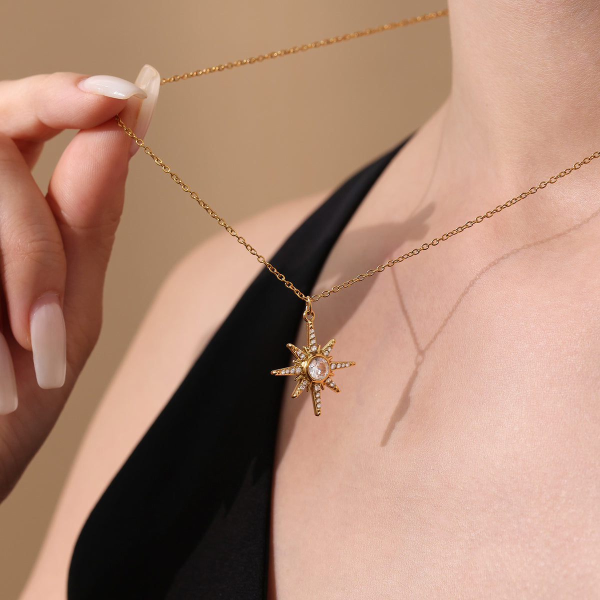 Golden Celestial Necklaces — Choose Your Style