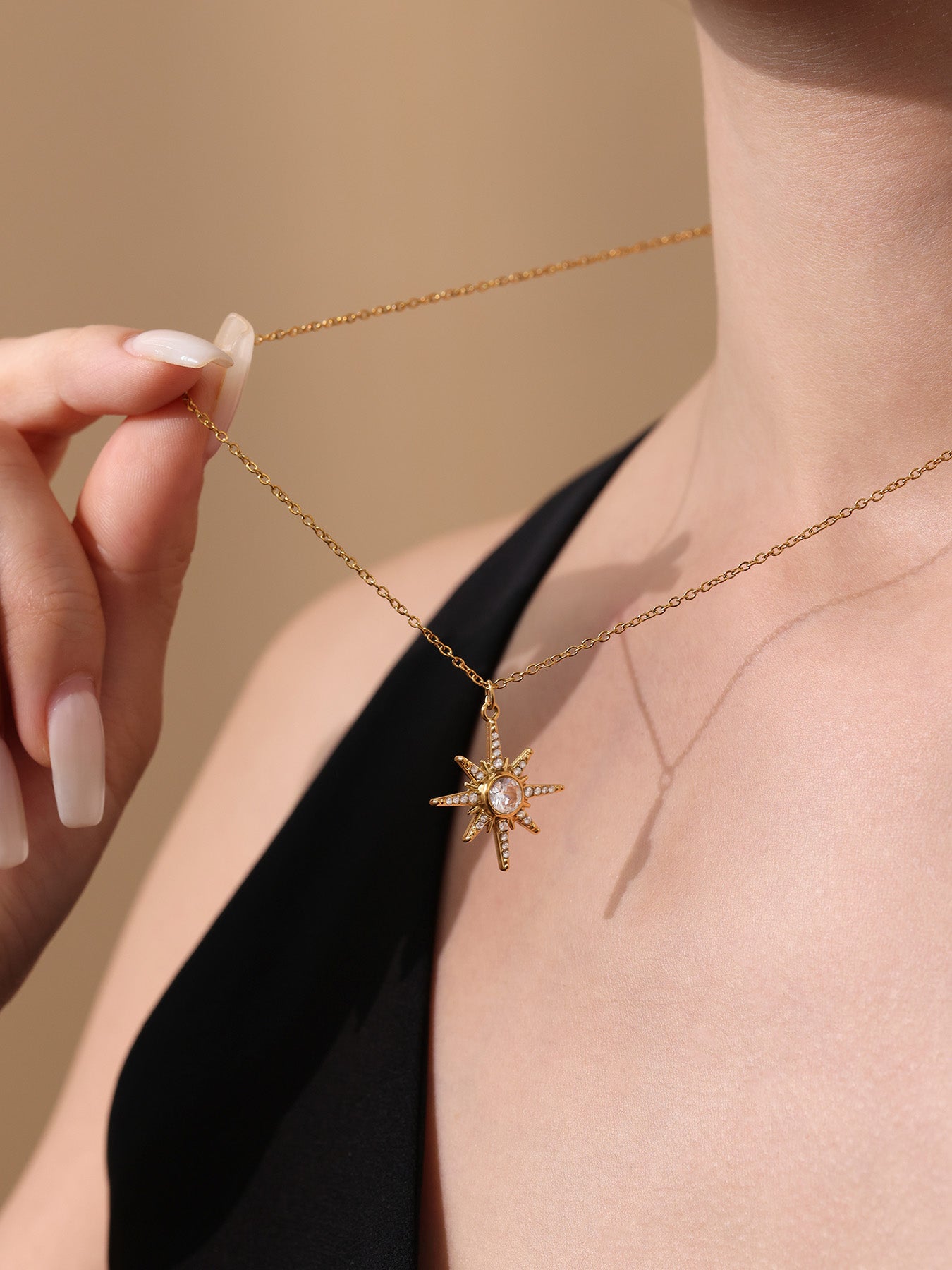 Golden Celestial Necklaces — Choose Your Style