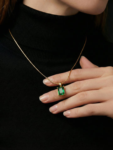 Modern Geometric Pendant