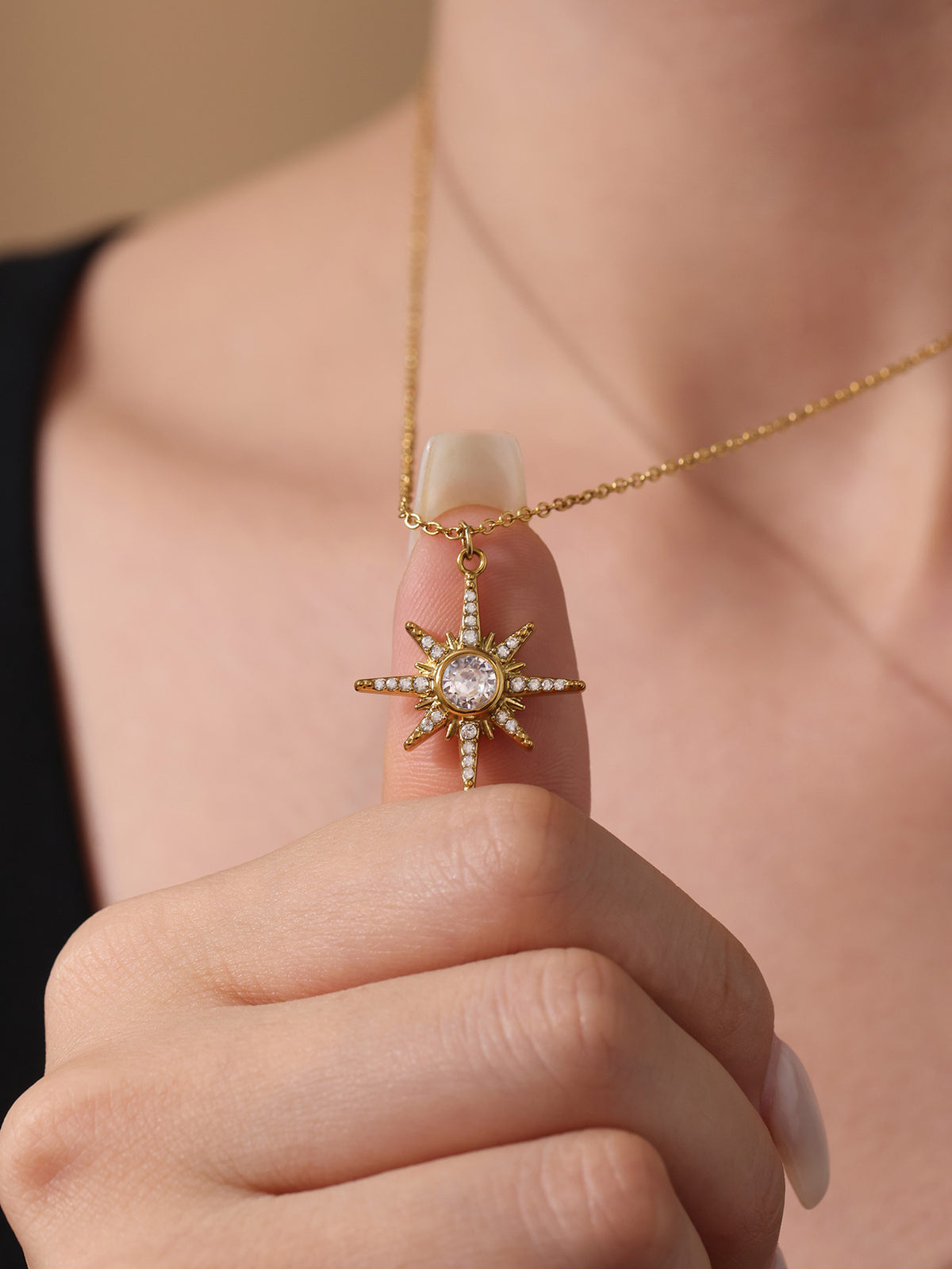Golden Celestial Necklaces — Choose Your Style