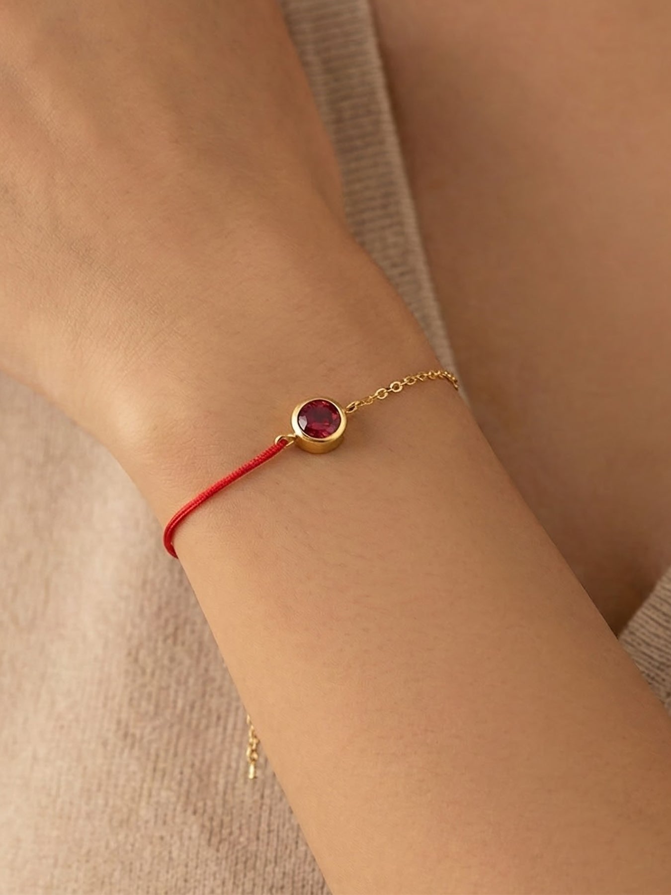 Modern Geometric Zircon Bracelet