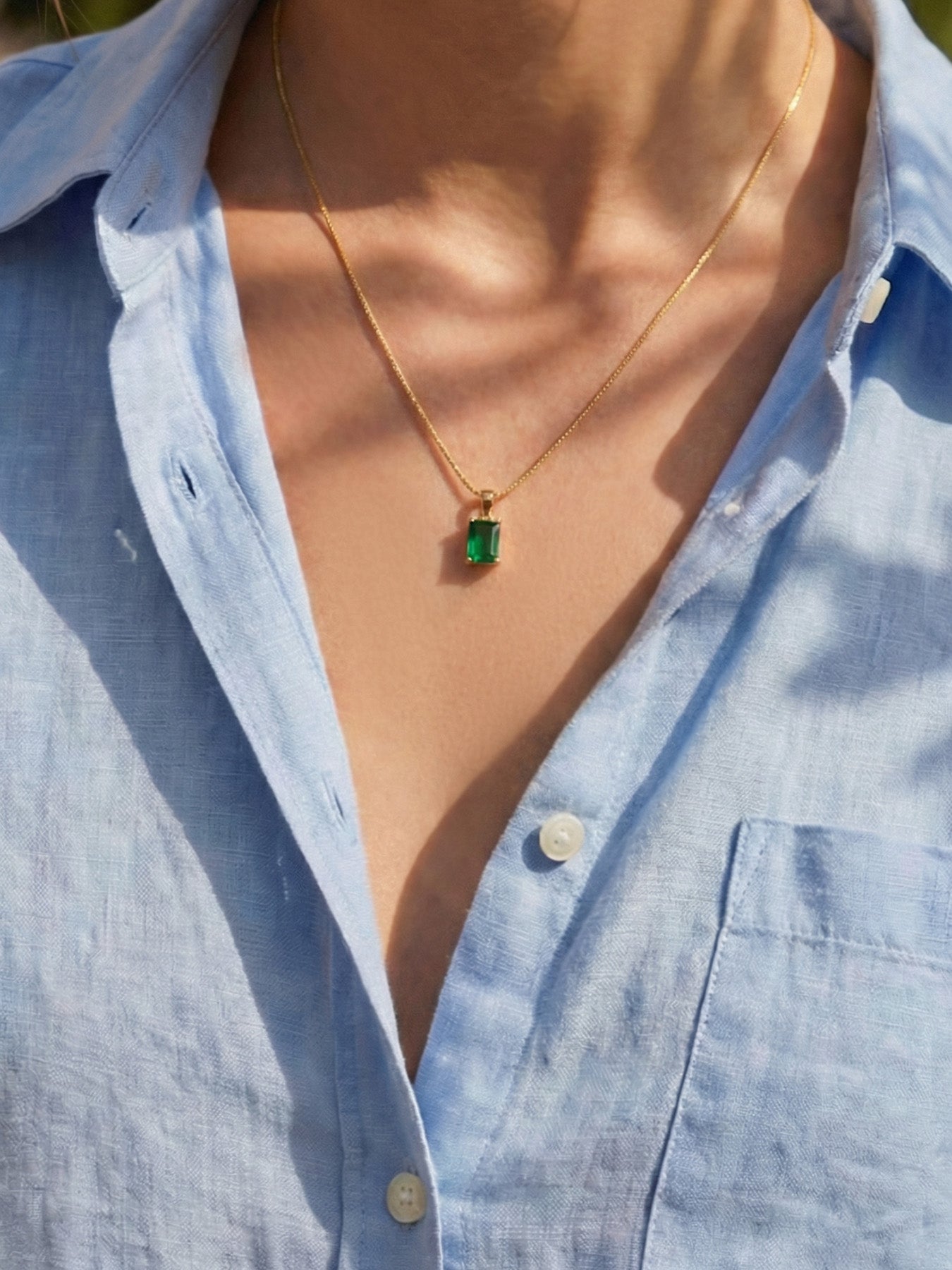 Modern Geometric Pendant
