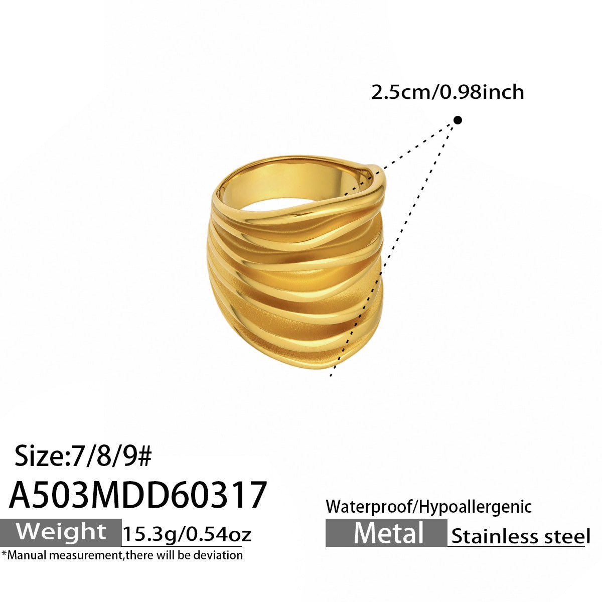 Sculptural Statement Rings — Choose Your Style