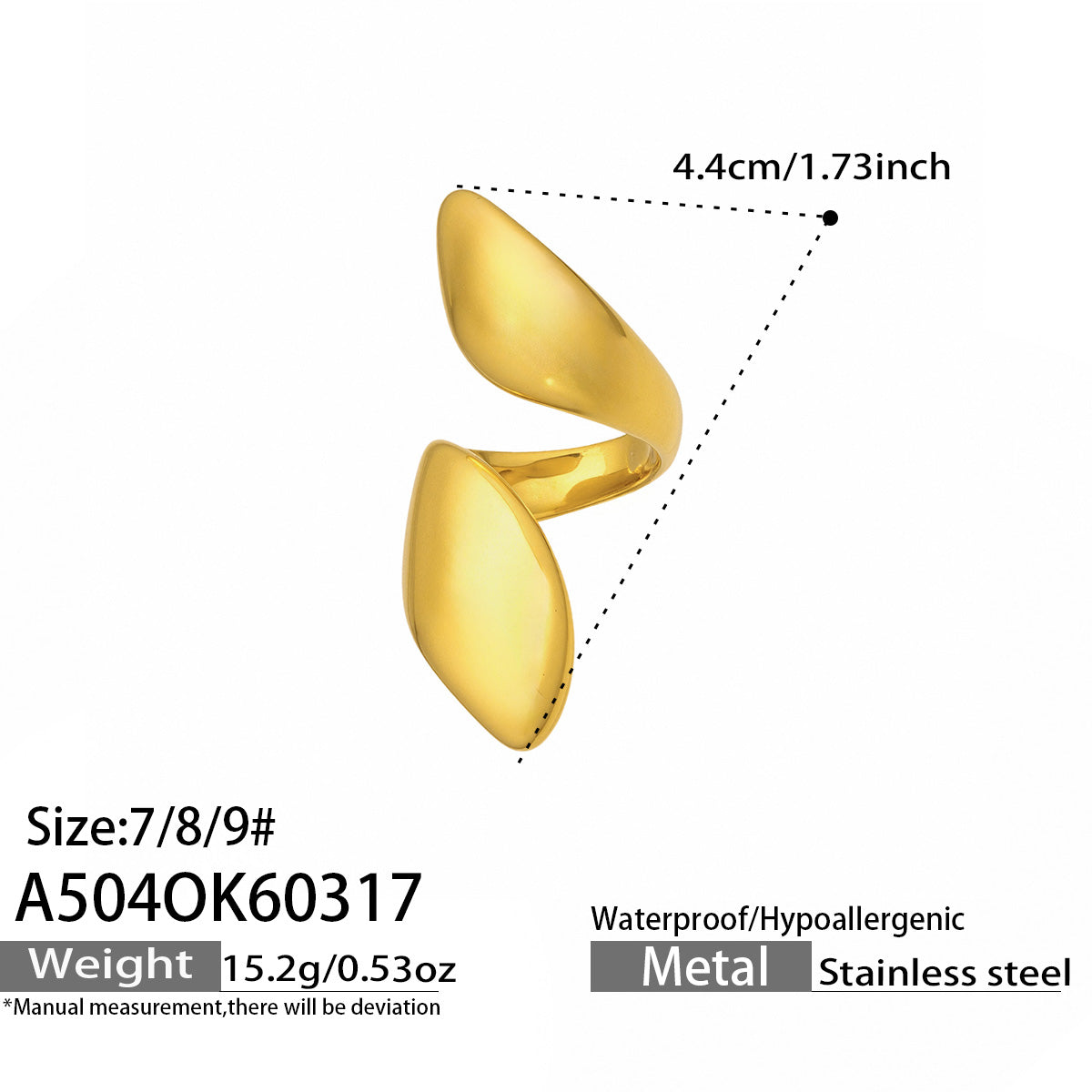 Sculptural Statement Ring — Choose Your Style