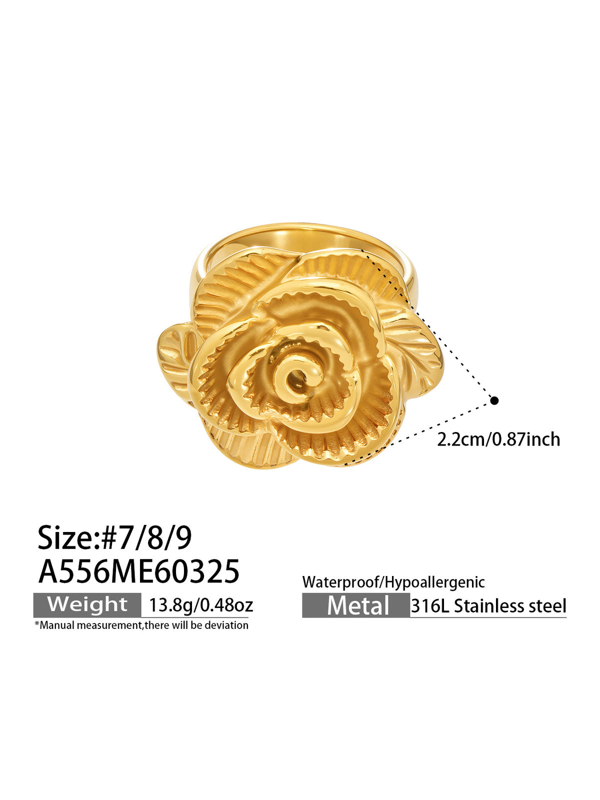 Sculpted Garden Statement Rings — Choose Your Style