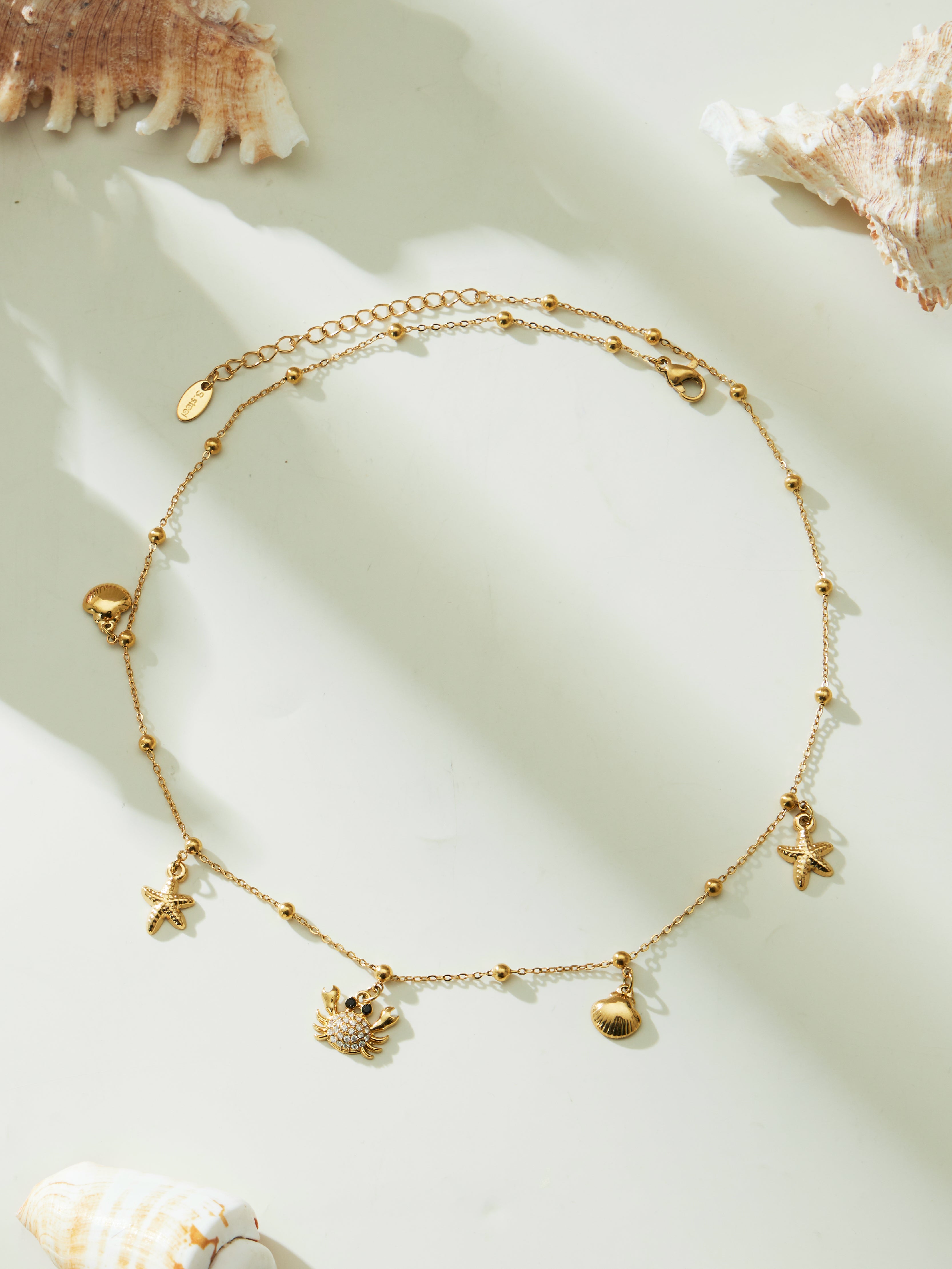 Ocean Talisman Charm Necklace