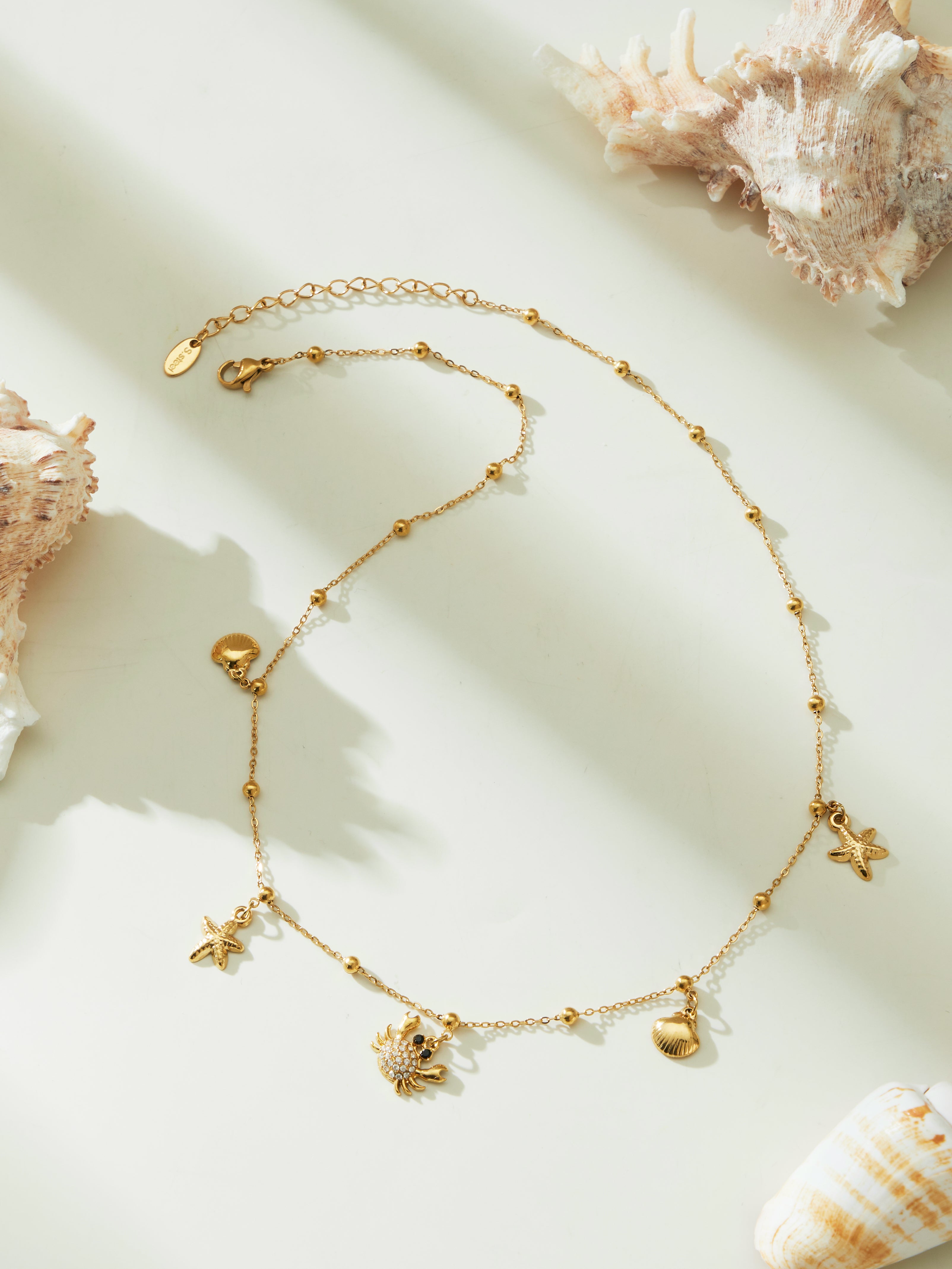 Ocean Talisman Charm Necklace