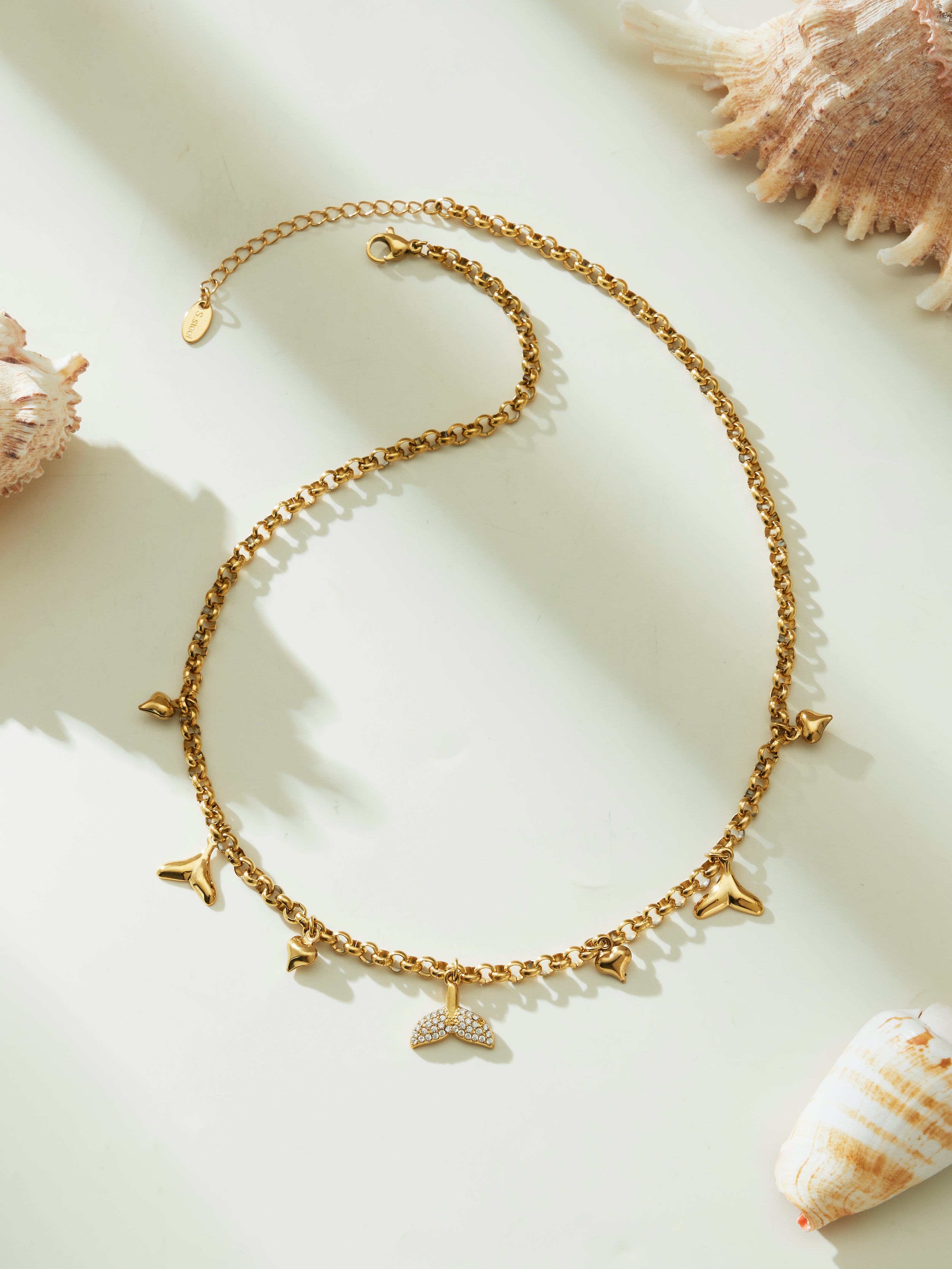 Ocean Talisman Charm Necklace