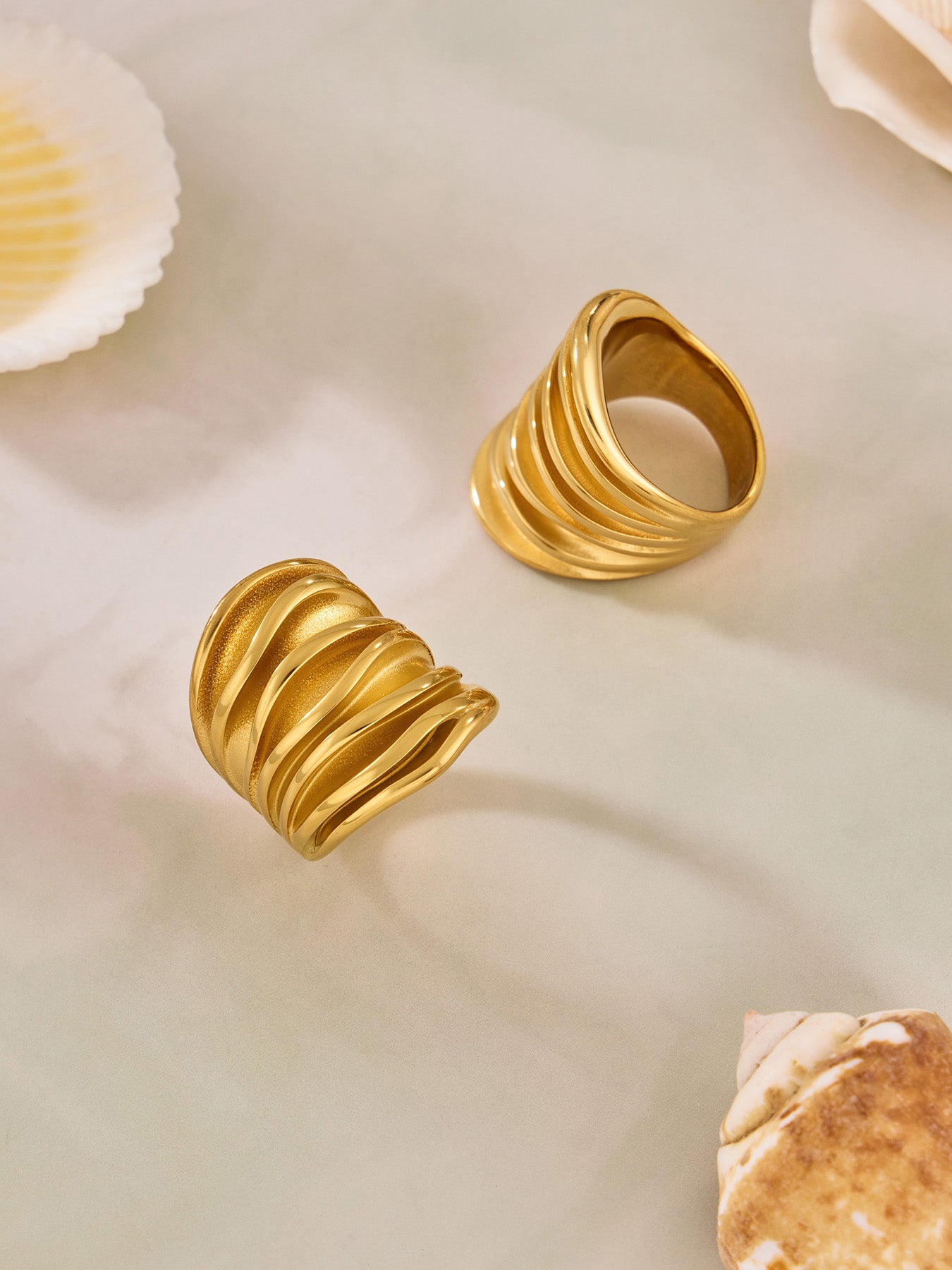 Sculptural Statement Rings — Choose Your Style