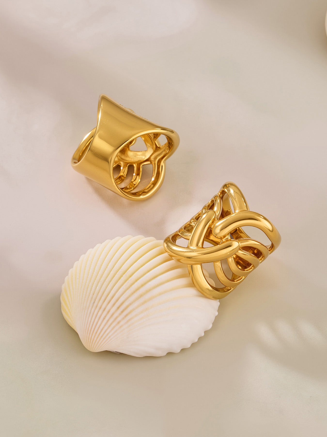 Sculptural Statement Rings — Choose Your Style