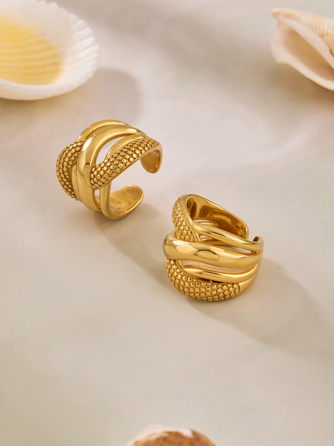 Sculptural Statement Rings — Choose Your Style