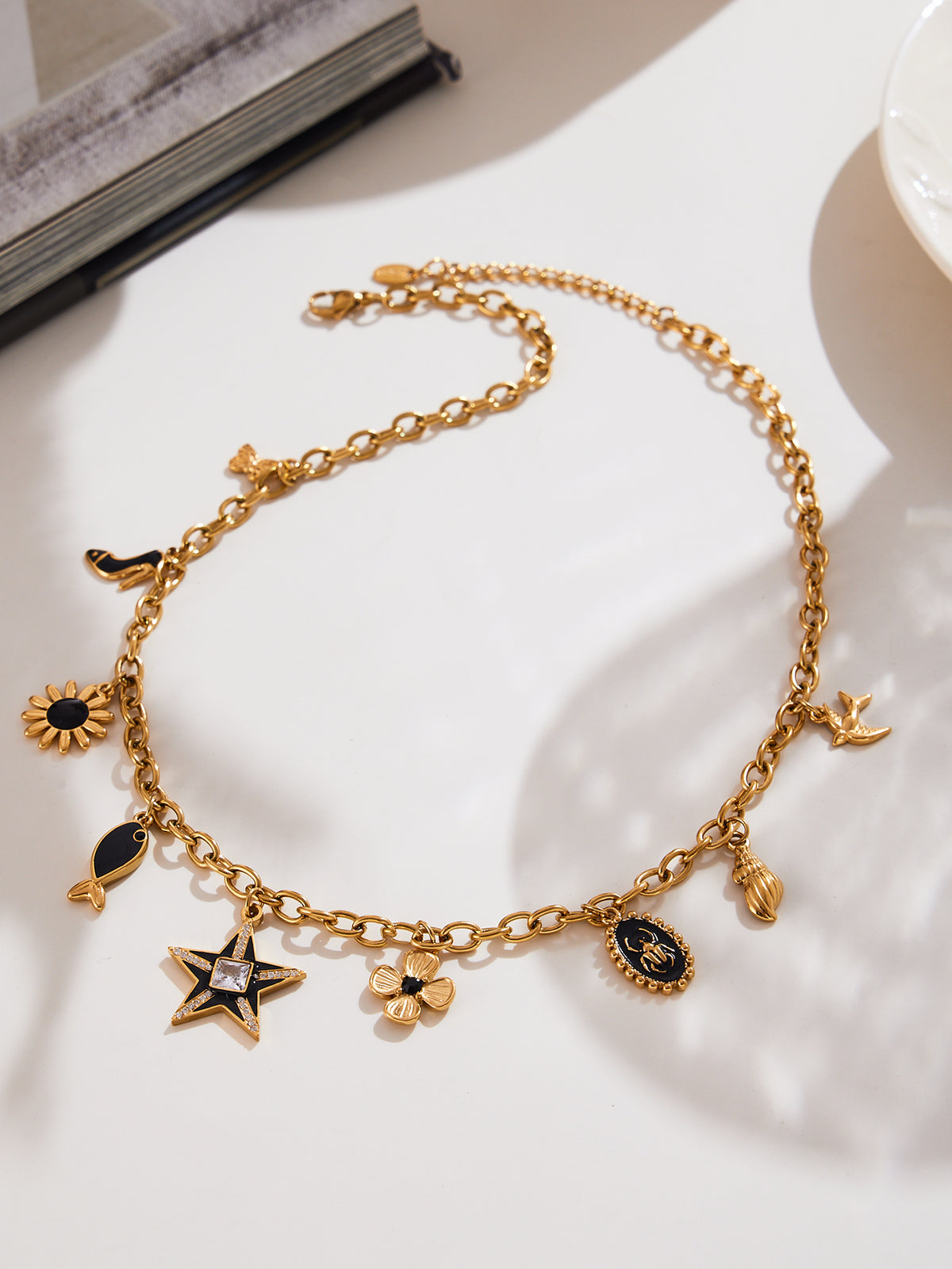 Ocean Charm Necklace