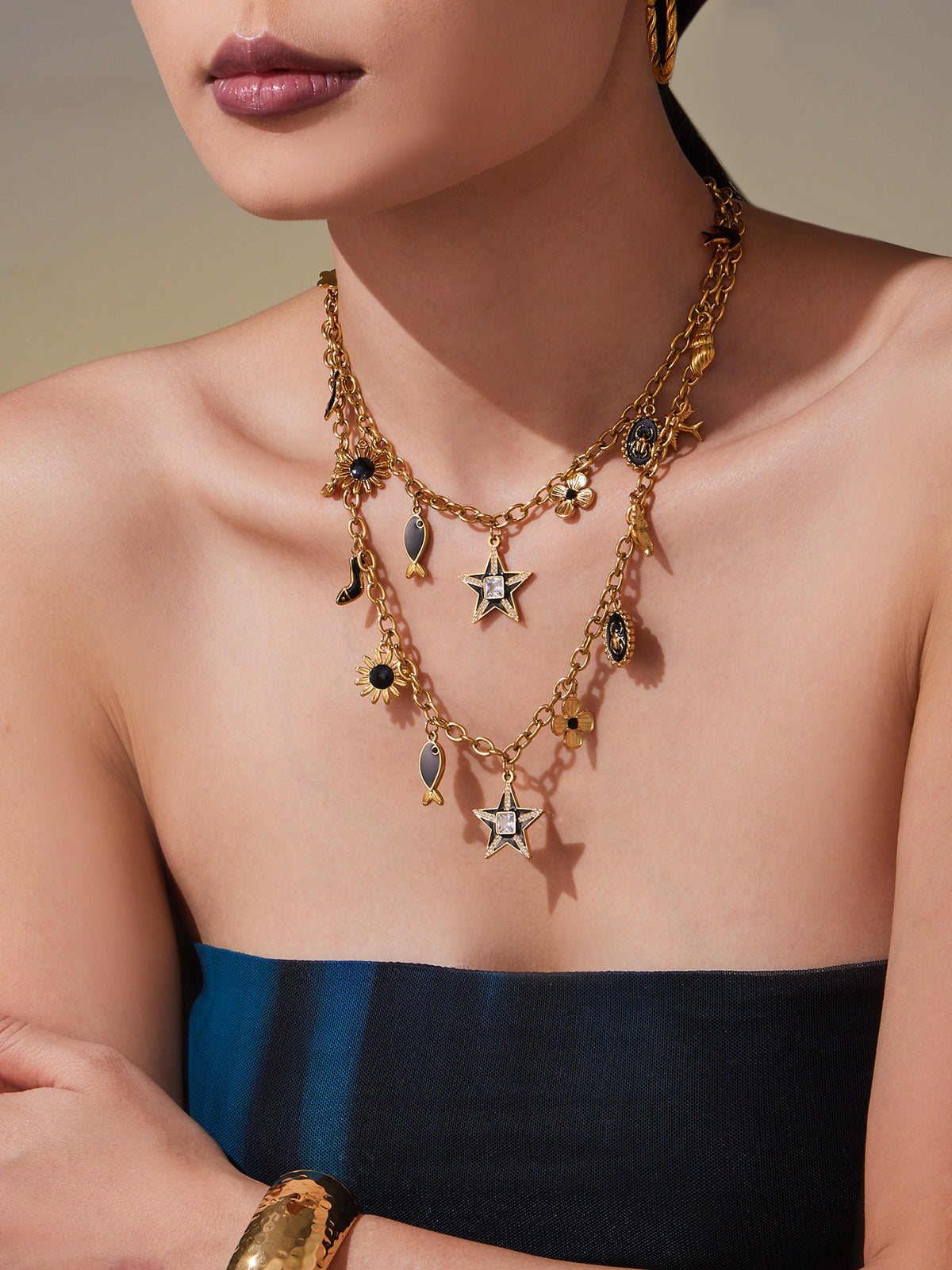 Ocean Charm Necklace