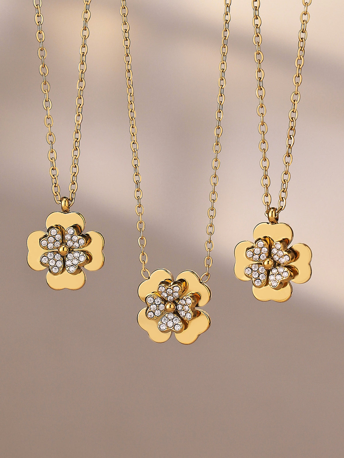 Crystal Camellia Jewelry Collection — Choose Your Piece