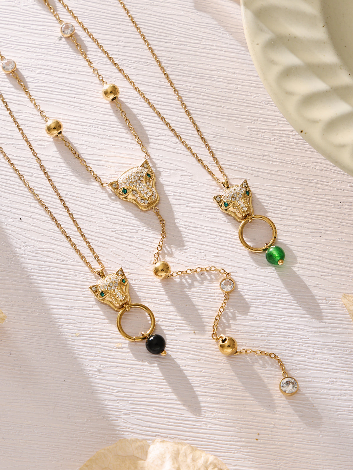 Crystal Panther Jewelry Collection — Choose Your Piece