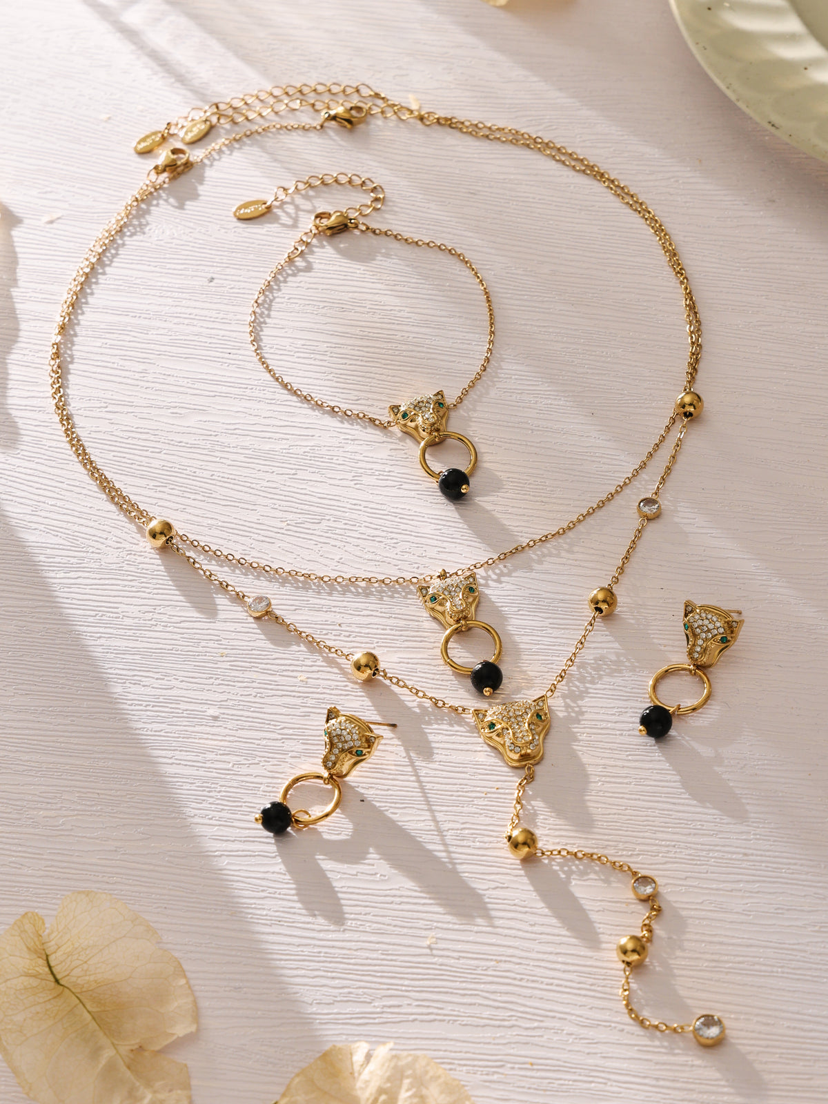 Crystal Panther Jewelry Collection — Choose Your Piece