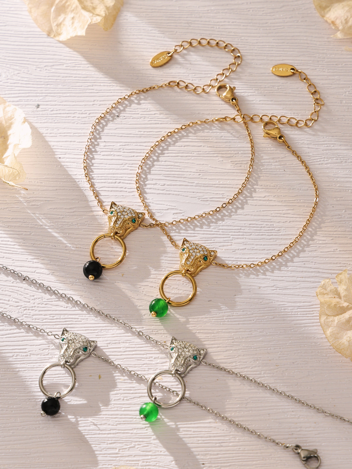 Crystal Panther Jewelry Collection — Choose Your Piece
