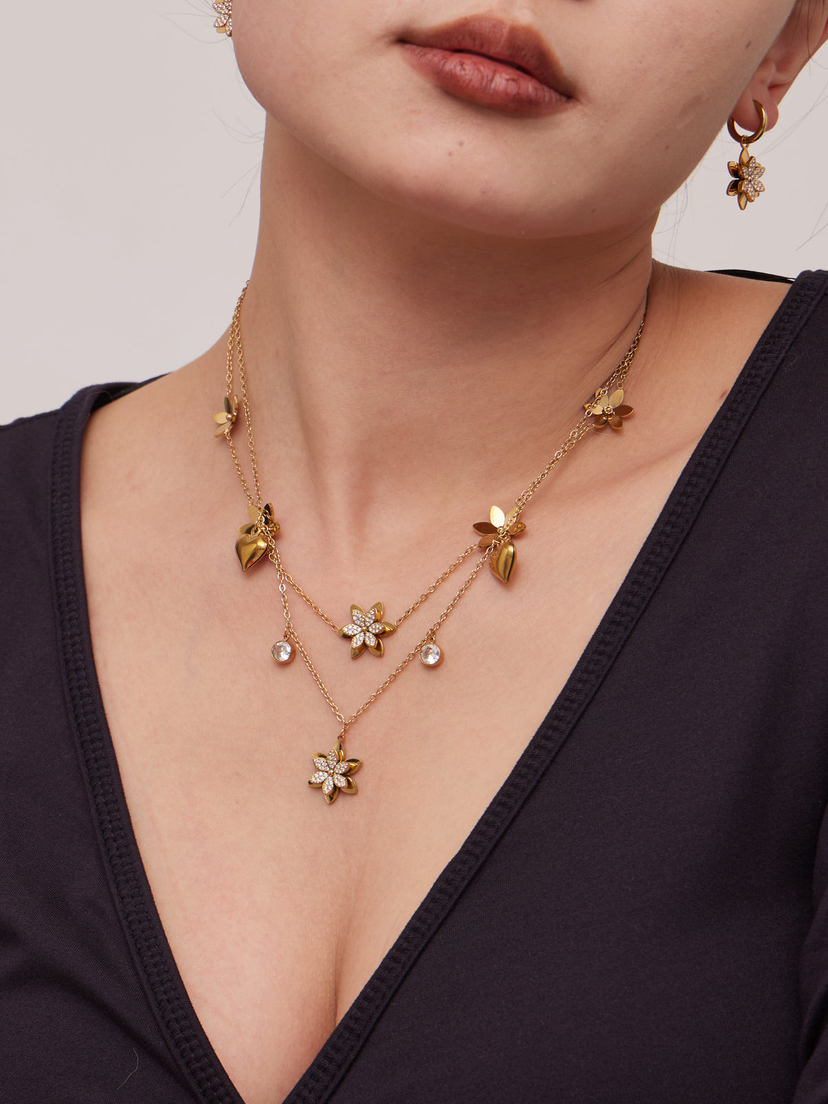 Crystal Blossom Jewelry Collection — Choose Your Piece