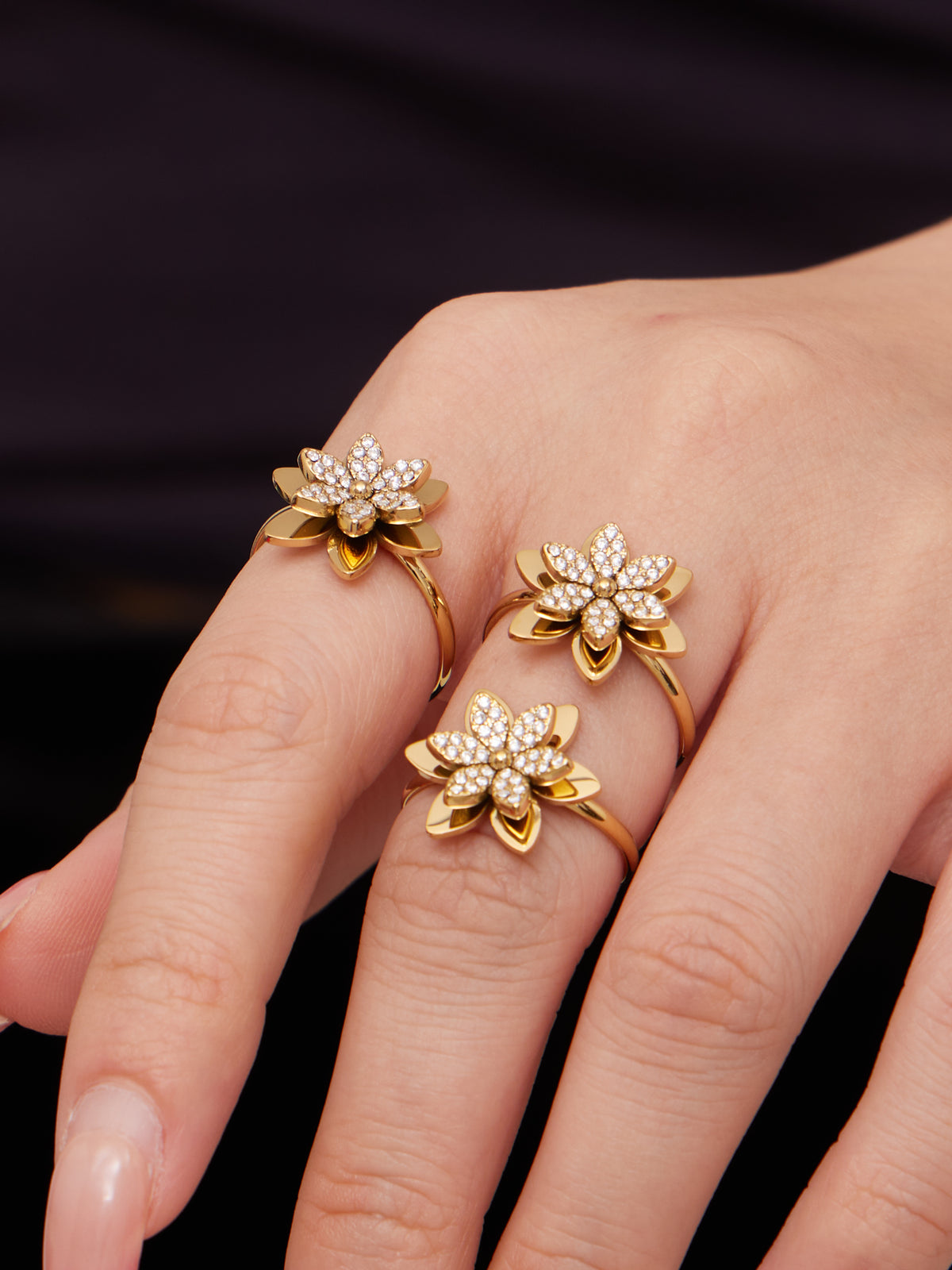 Crystal Blossom Jewelry Collection — Choose Your Piece