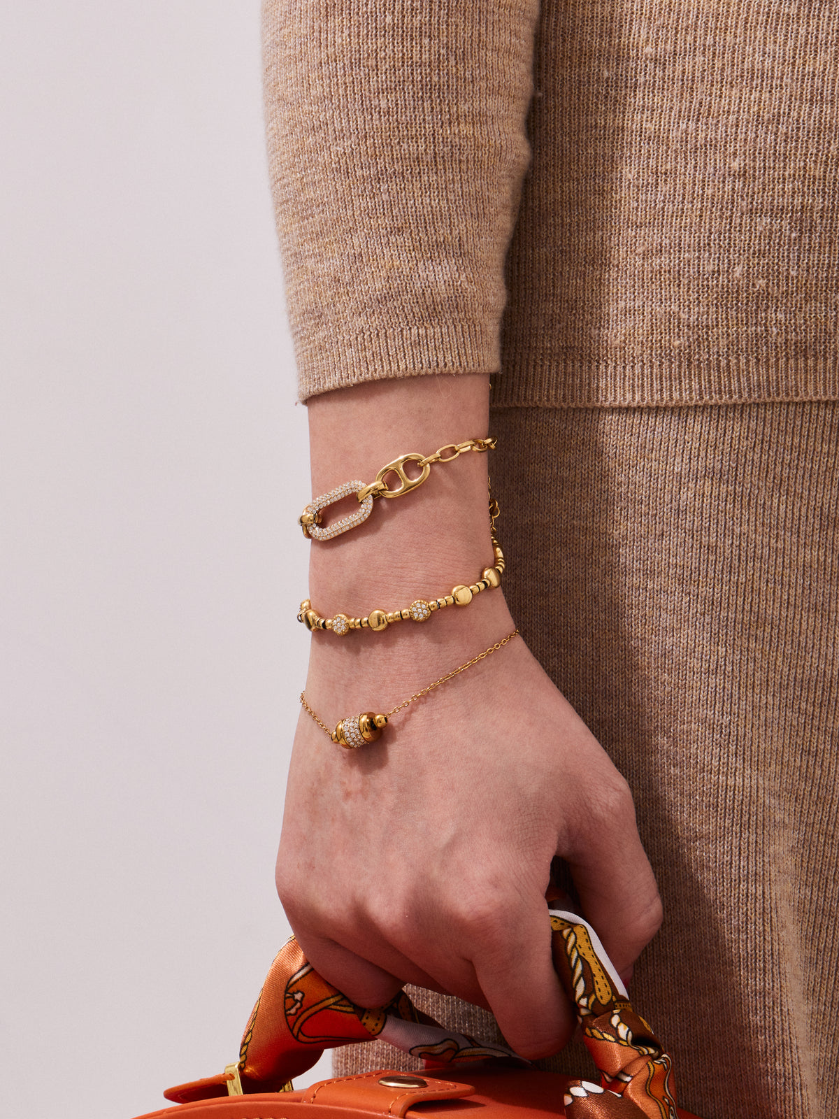 Modern Crystal & Beaded Bracelets — Choose Your Style