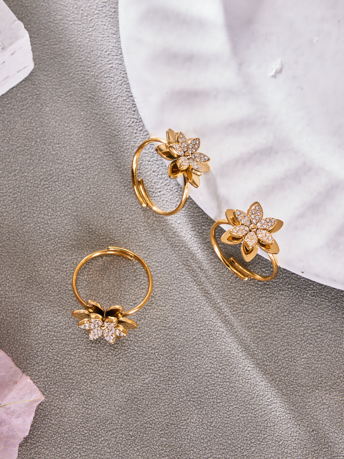 Crystal Blossom Jewelry Collection — Choose Your Piece