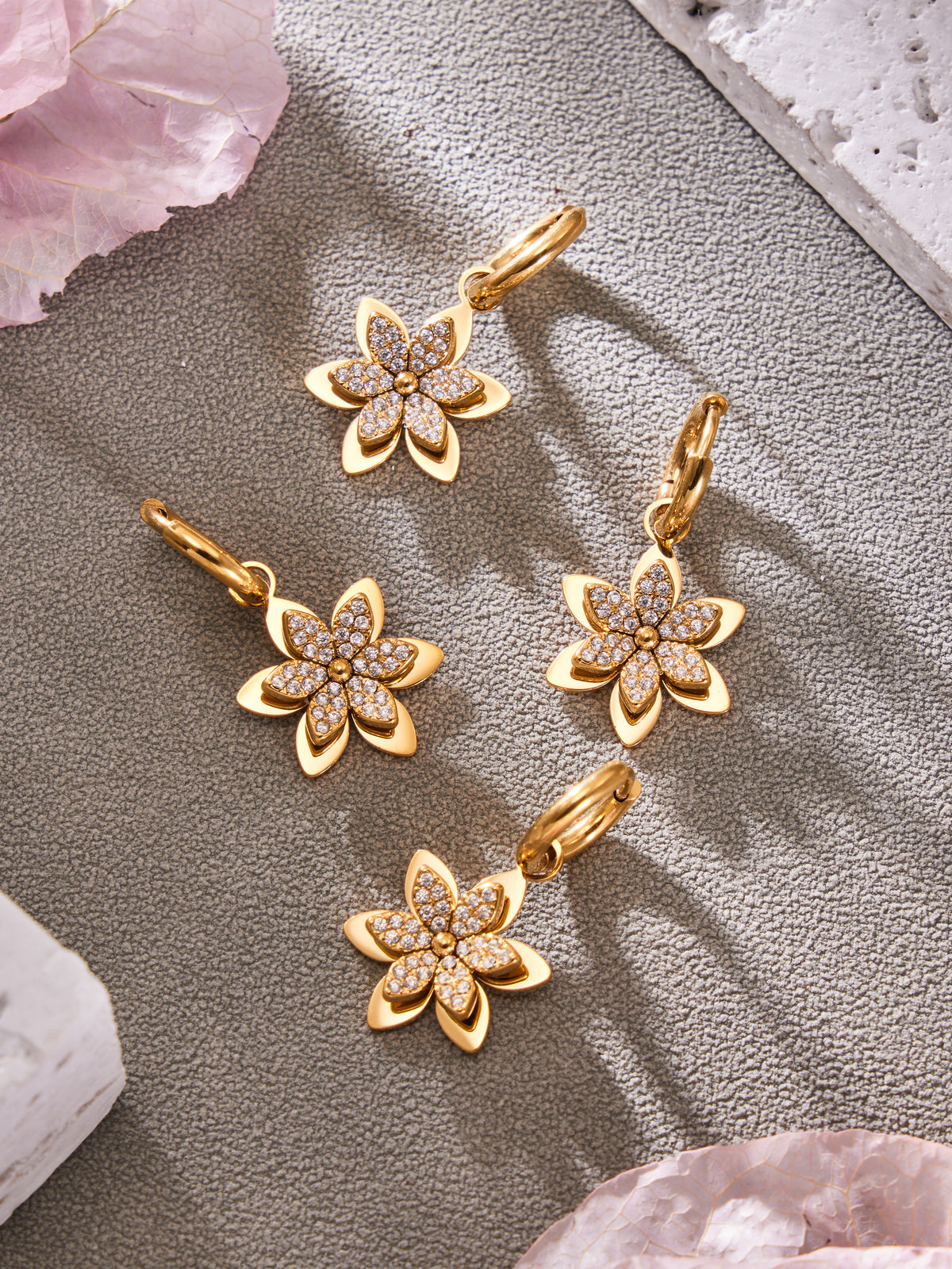 Crystal Blossom Jewelry Collection — Choose Your Piece