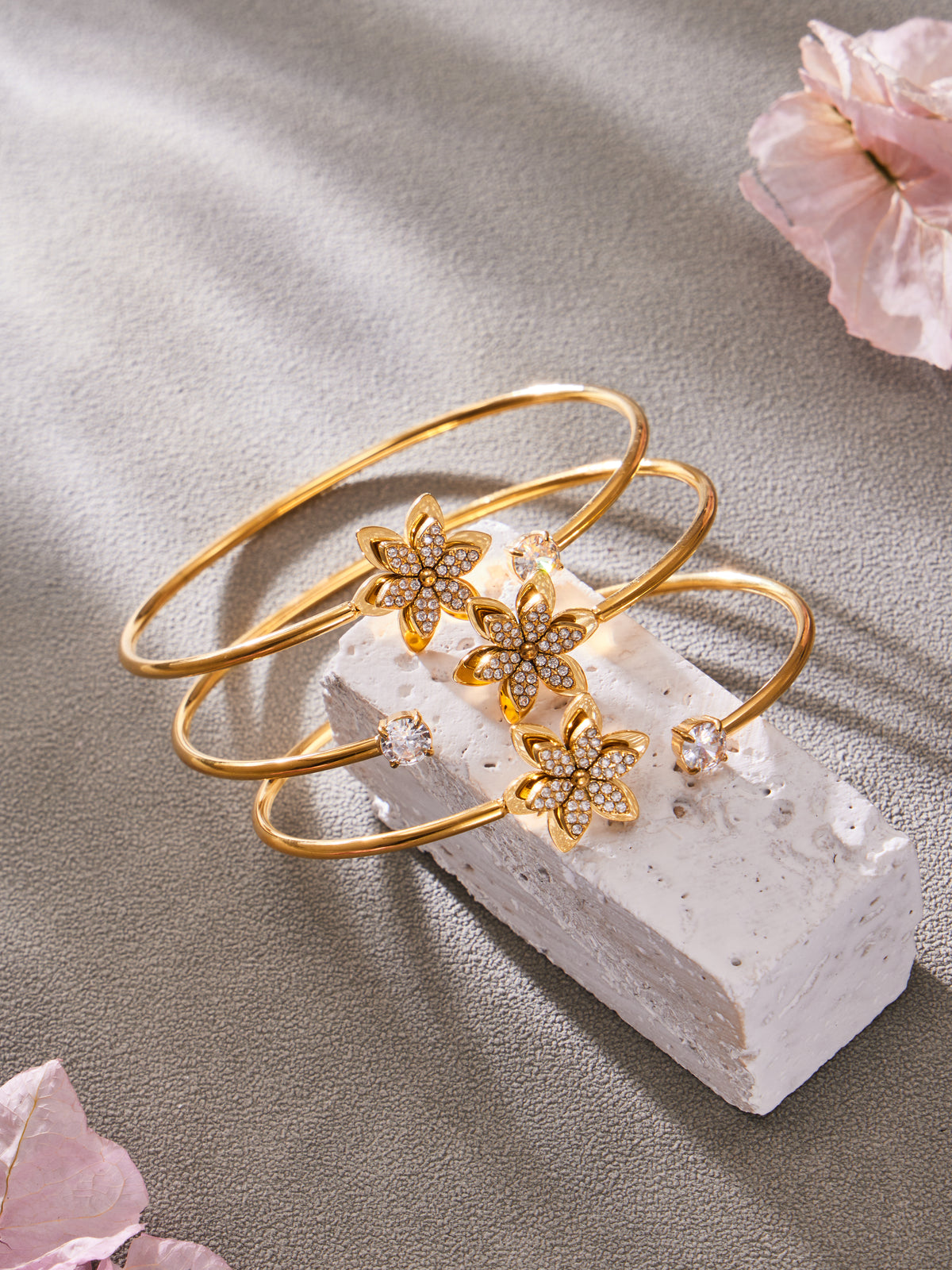 Crystal Blossom Jewelry Collection — Choose Your Piece