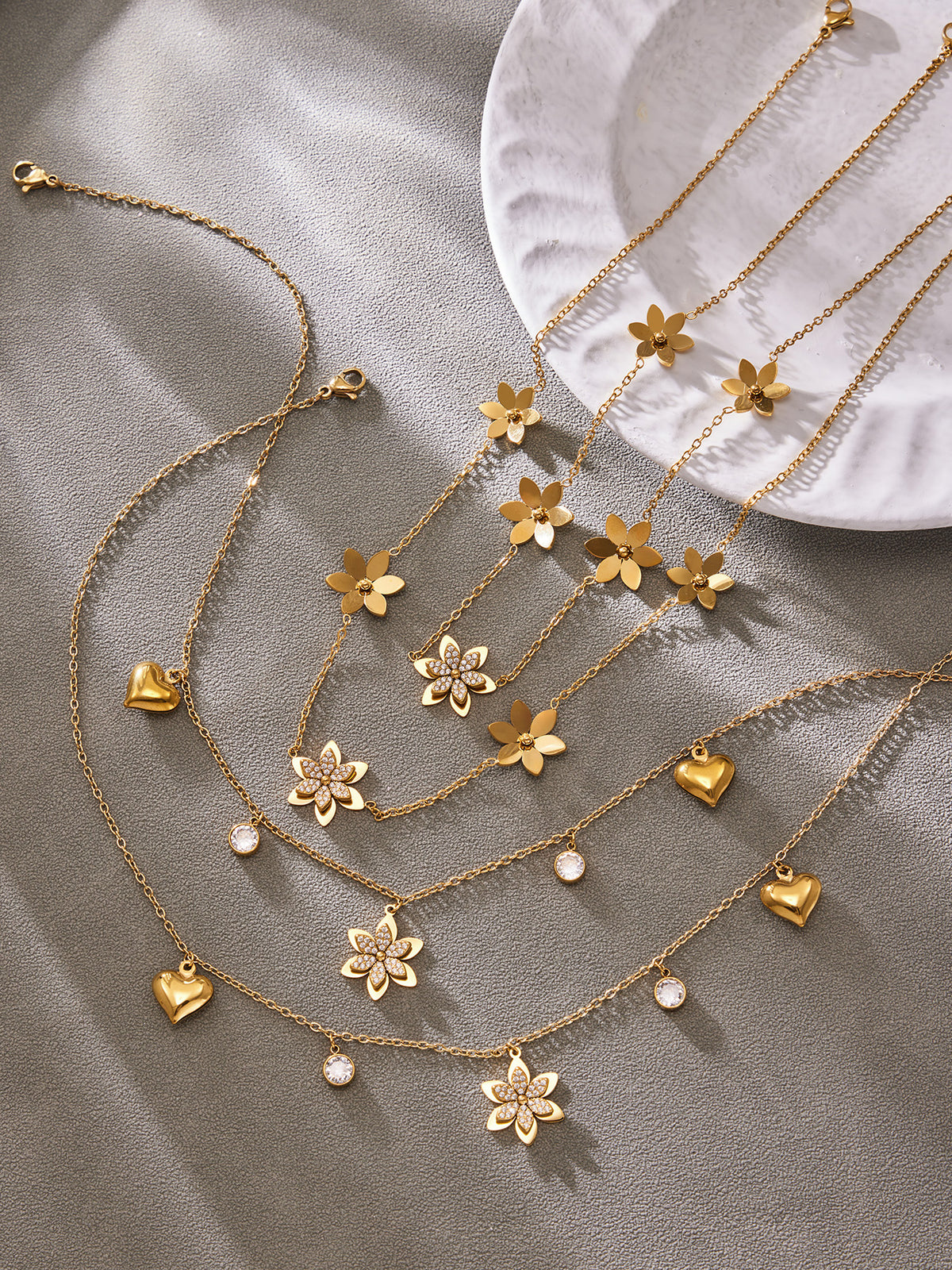 Crystal Blossom Jewelry Collection — Choose Your Piece