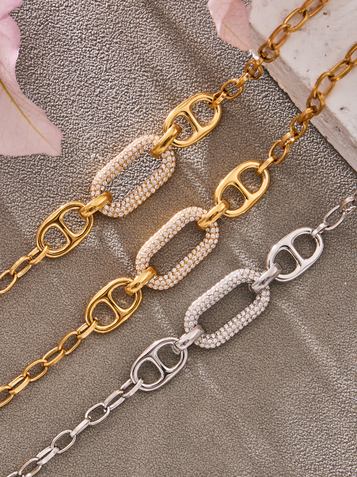 Modern Crystal & Beaded Bracelets — Choose Your Style
