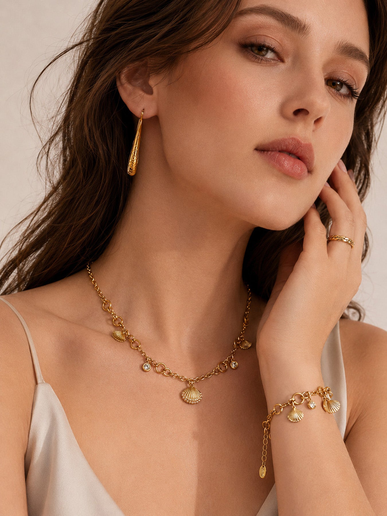 Ocean Shell Charm Jewelry — Choose Your Piece