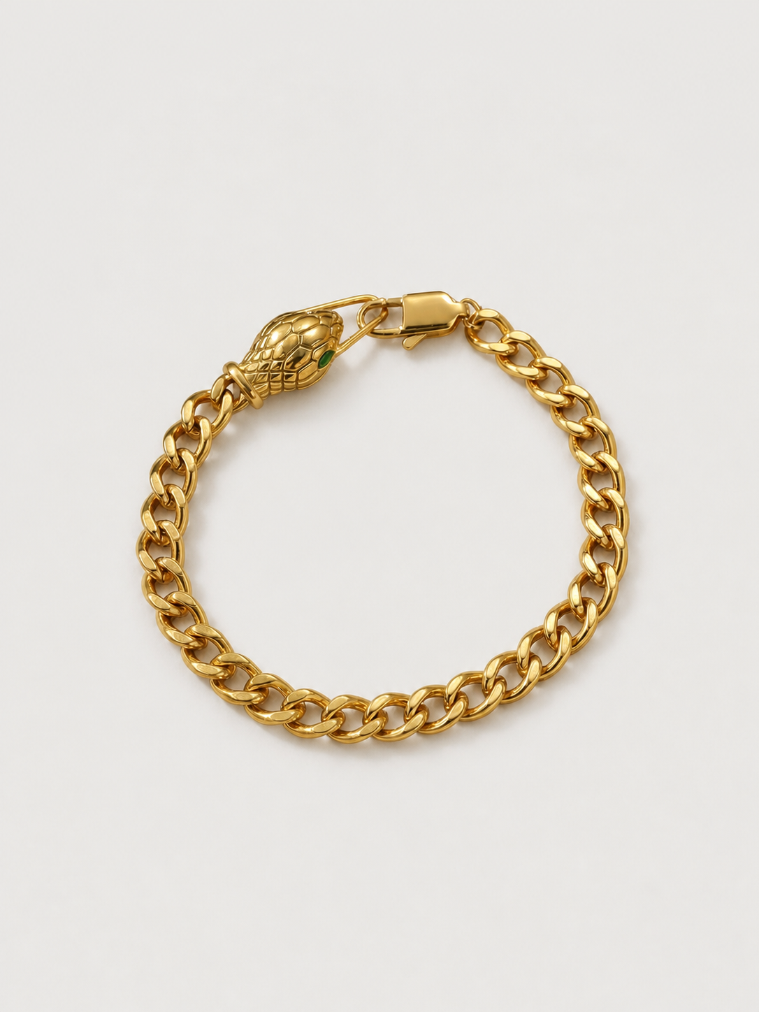 Snake Head Chain Bracelet