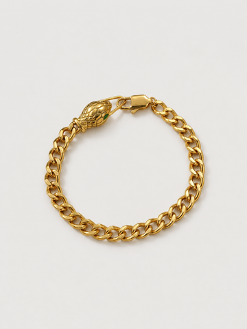 Snake Head Chain Bracelet