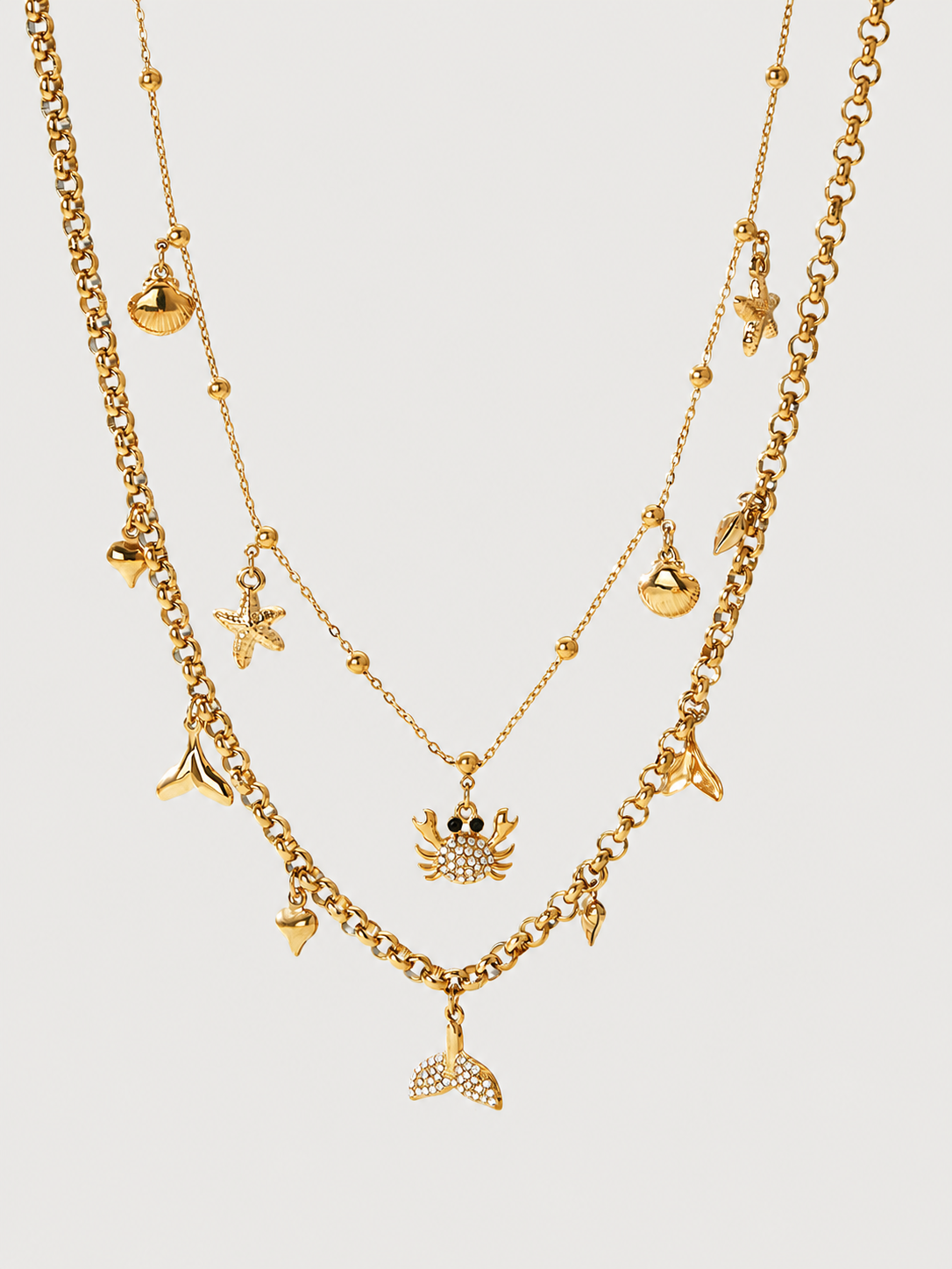 Ocean Talisman Charm Necklace